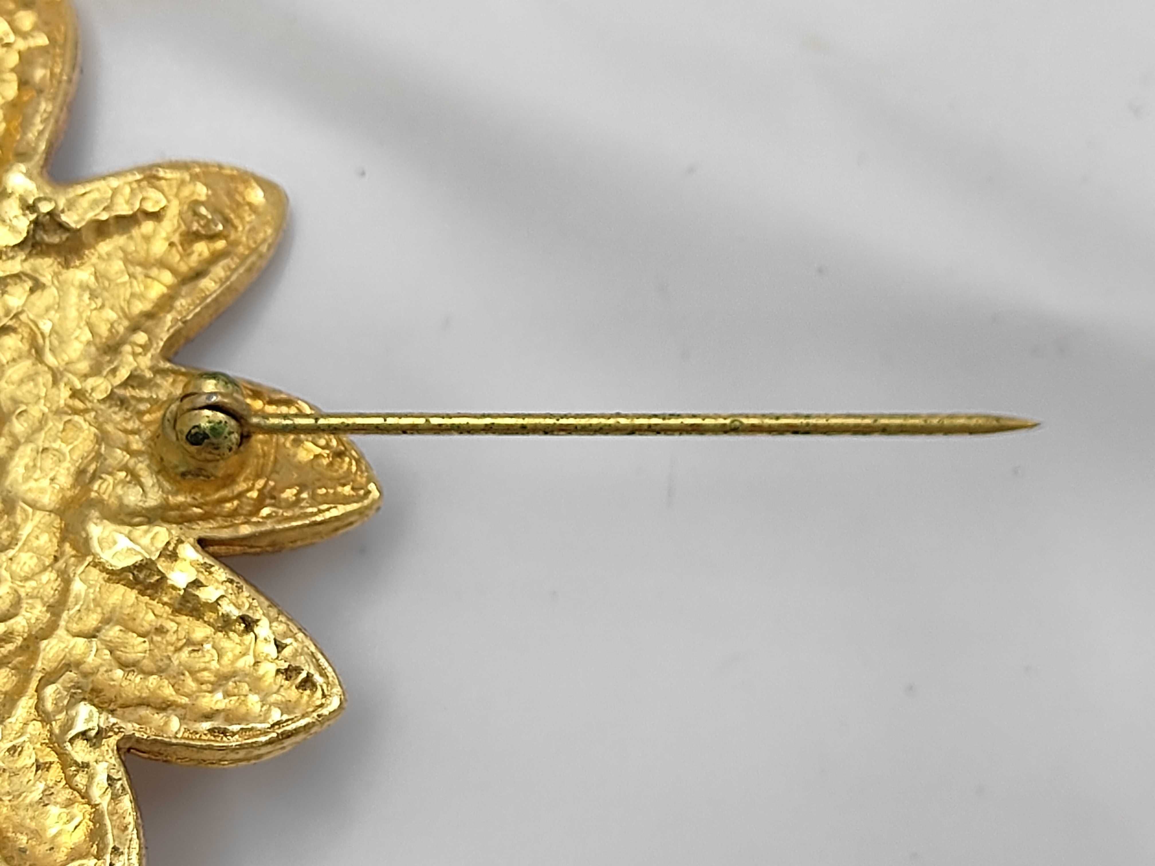 GP Lion Motif Brooch — view 3