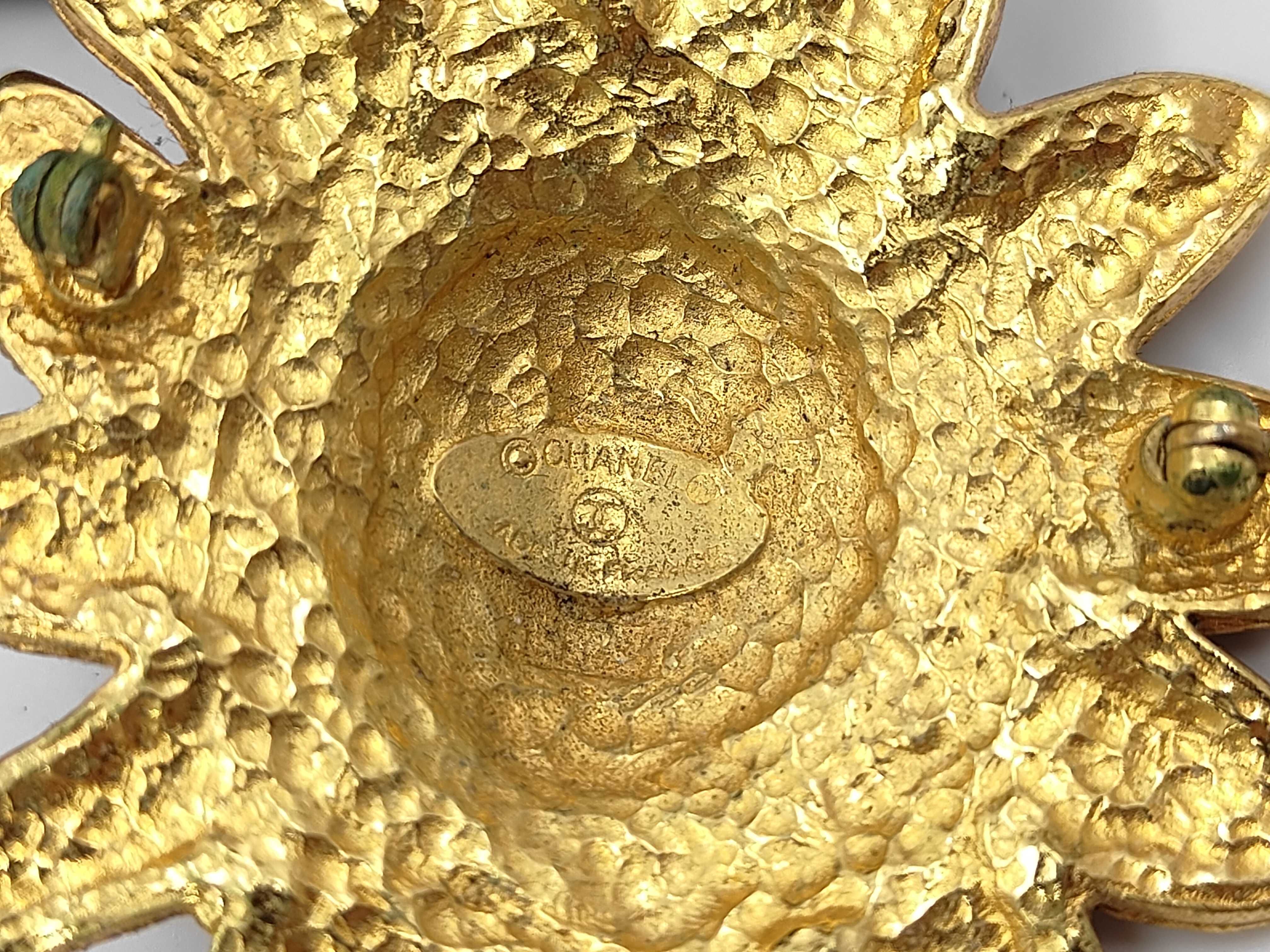 GP Lion Motif Brooch — view 4