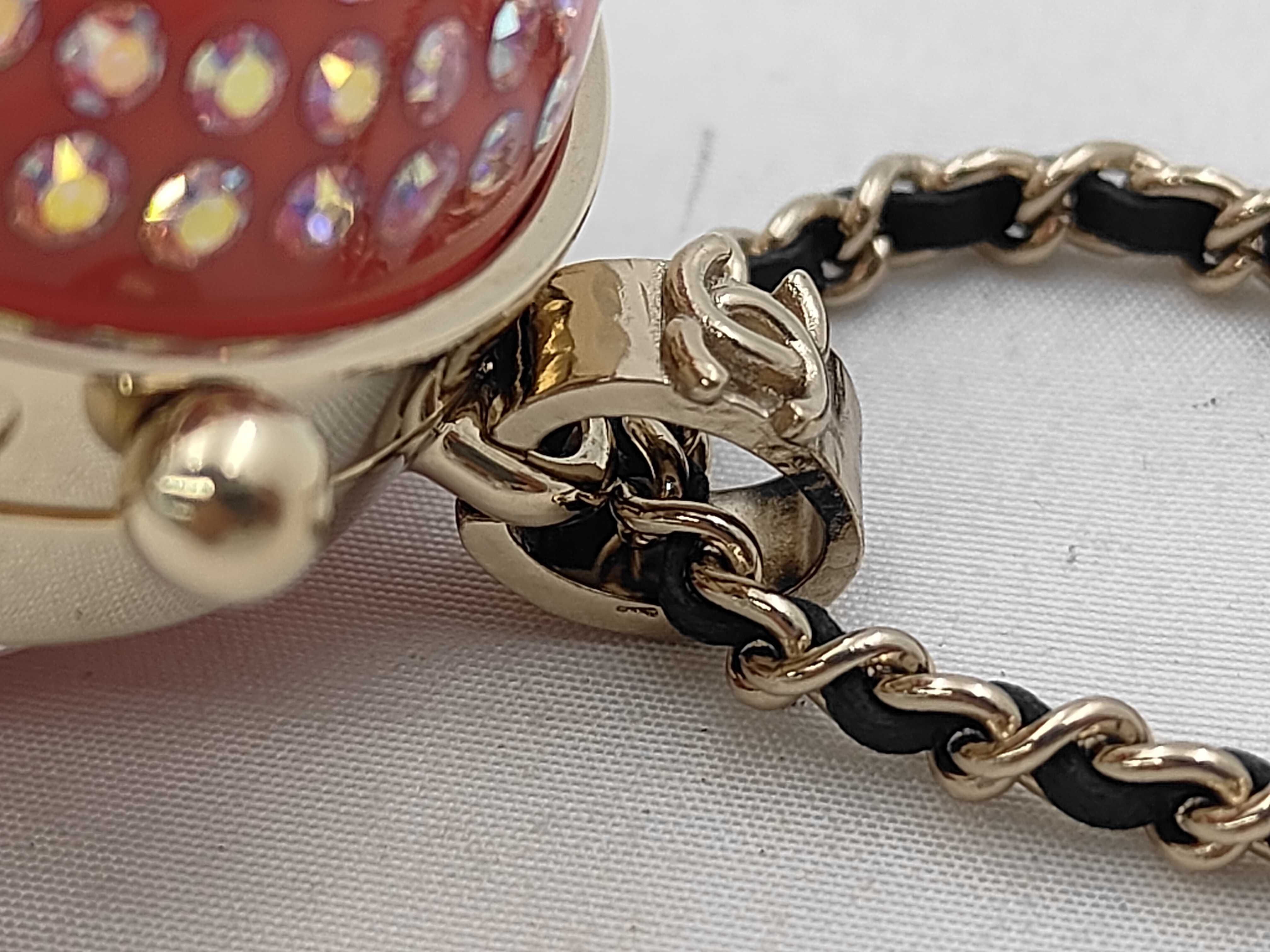 21K Open Mirror Compact Necklace / FF8176 / WS8176 Necklace — view 3