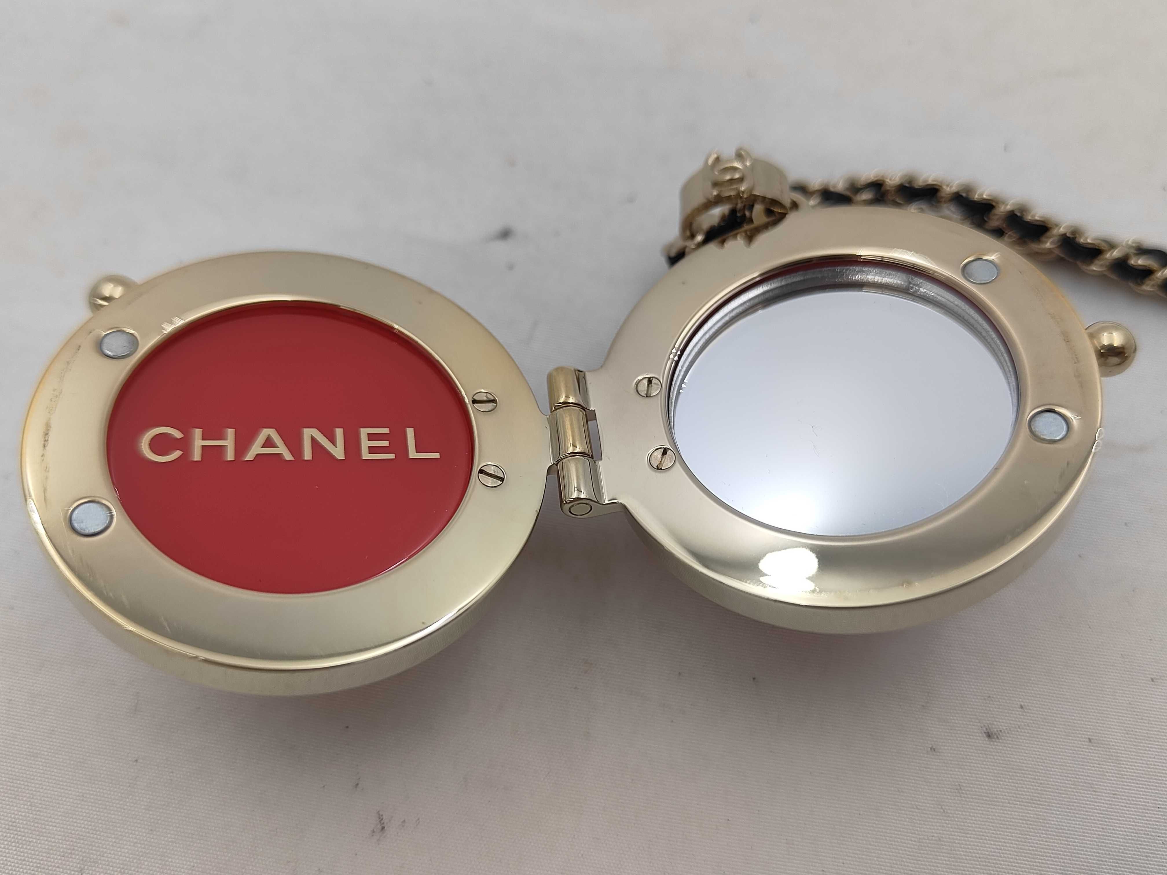 21K Open Mirror Compact Necklace / FF8176 / WS8176 Necklace — view 7