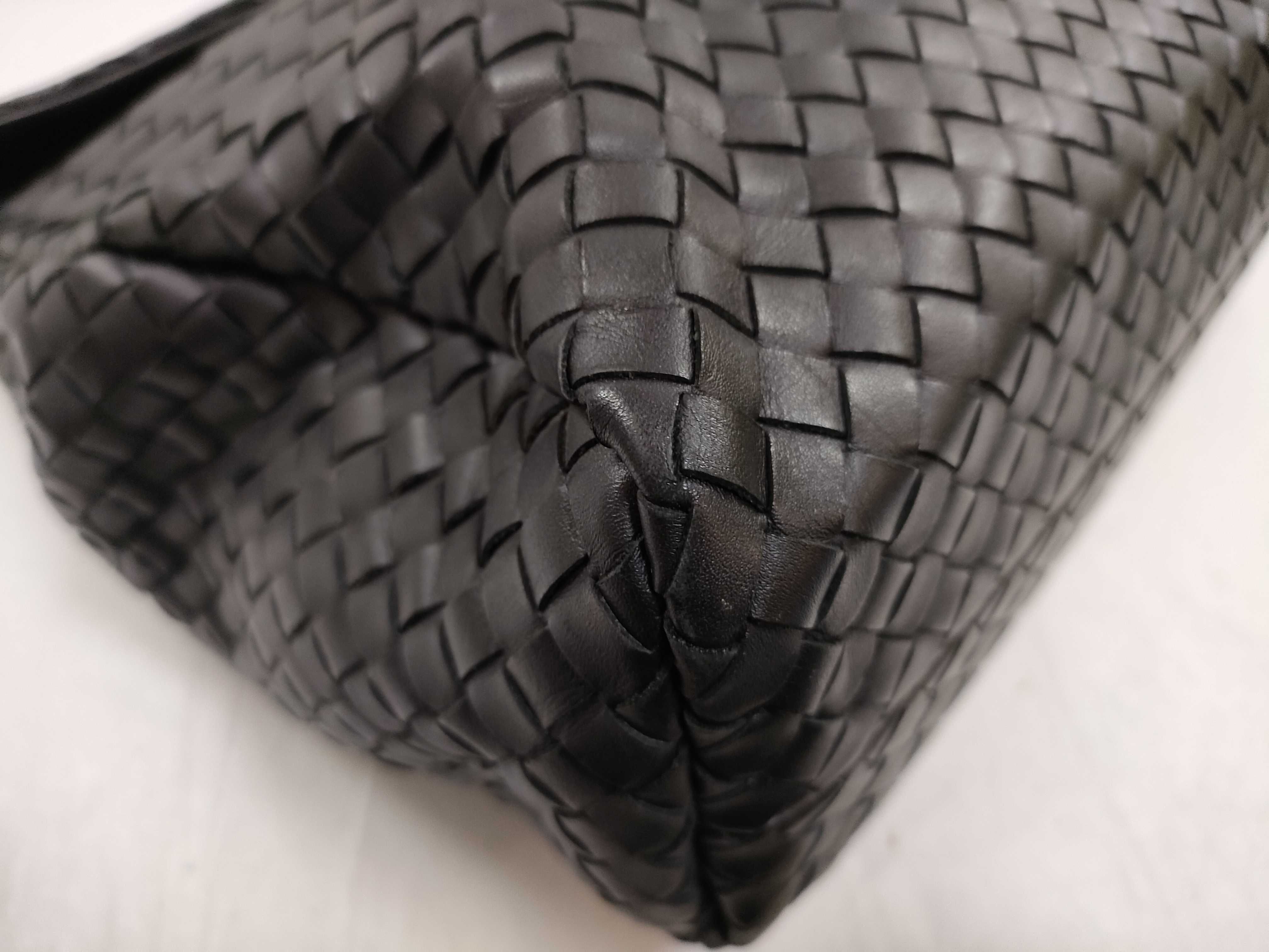 Intrecciato Black Business Bag — view 6