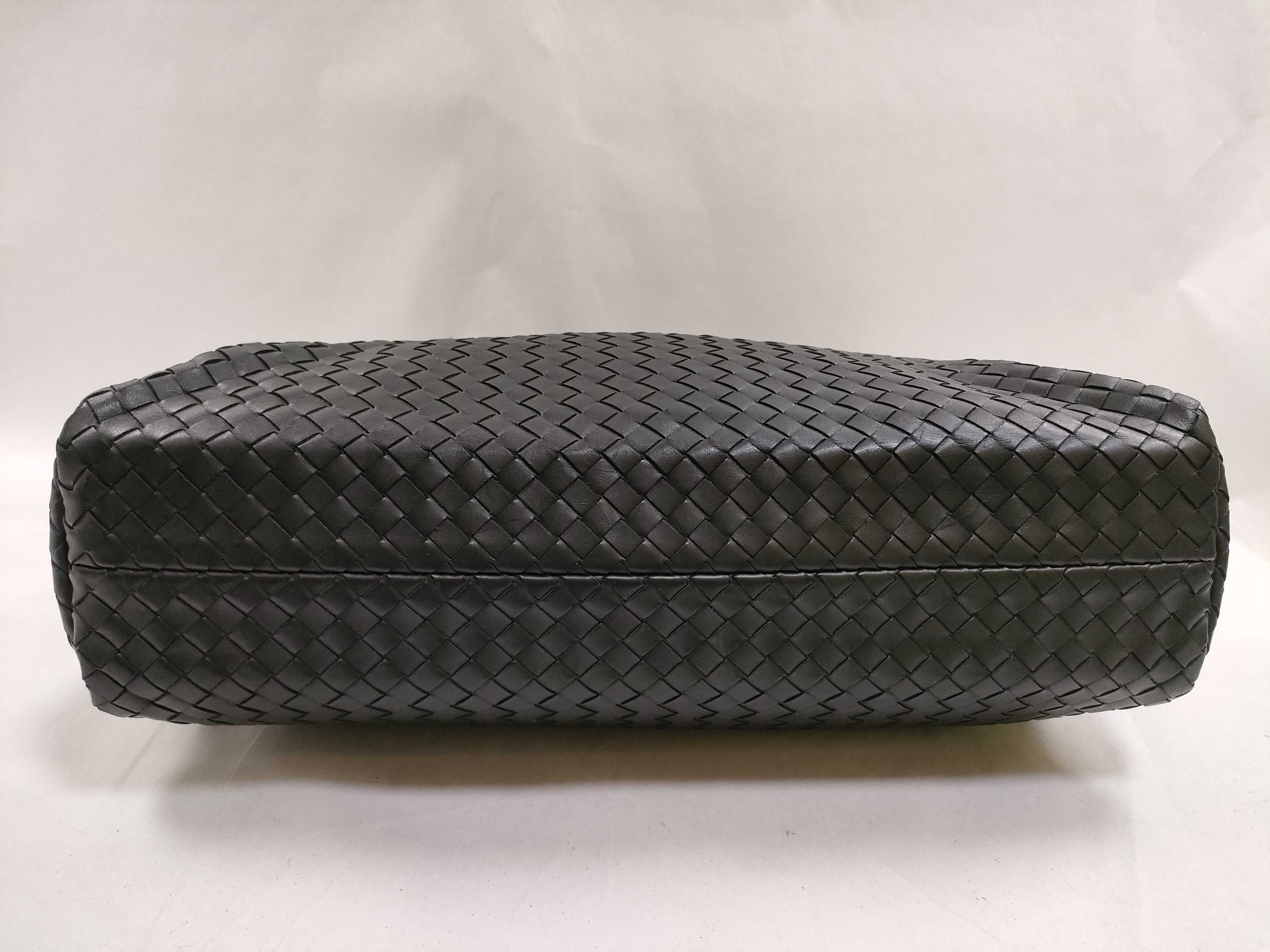 Intrecciato Black Business Bag — view 7