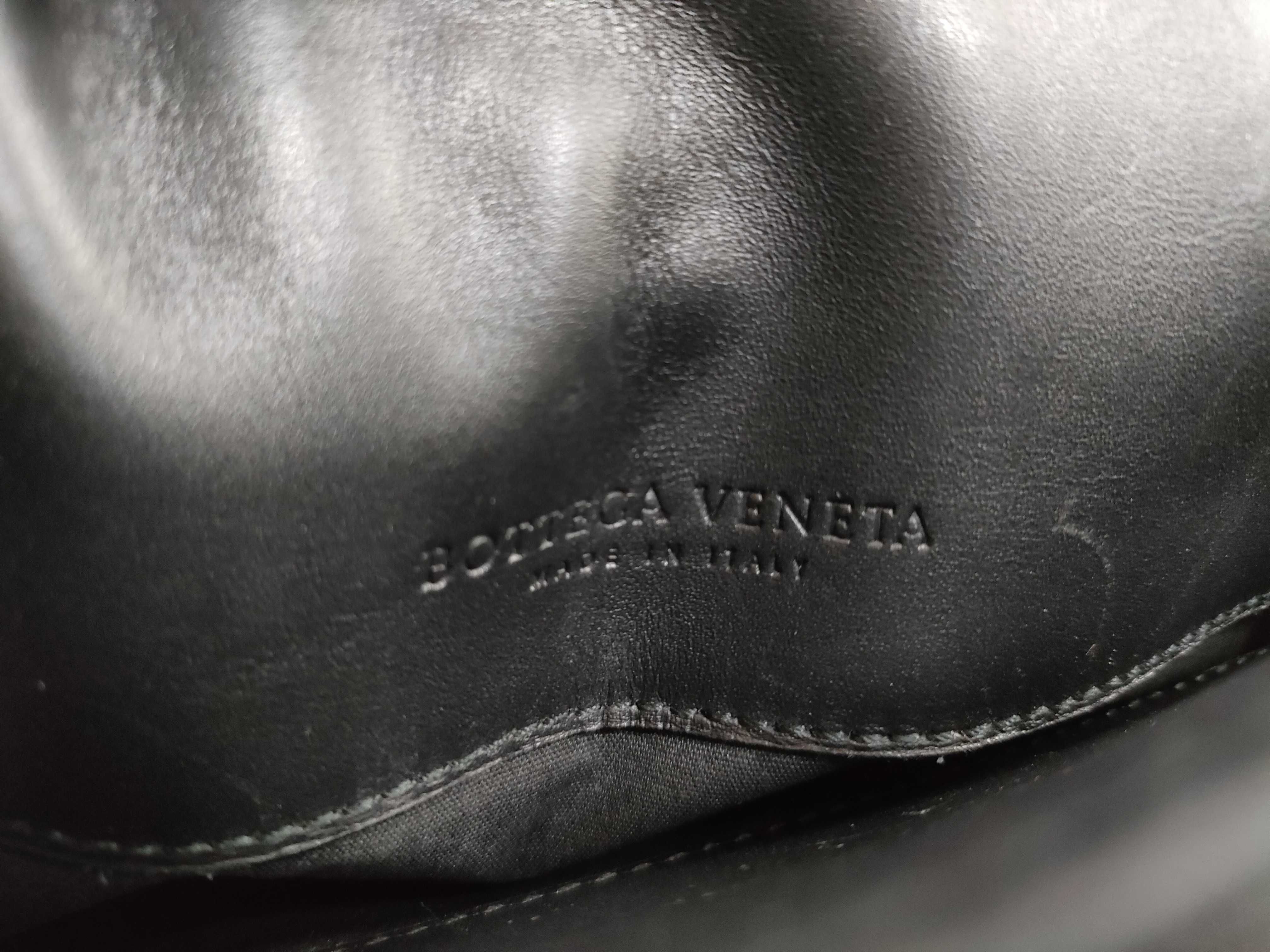 Intrecciato Black Business Bag — view 9