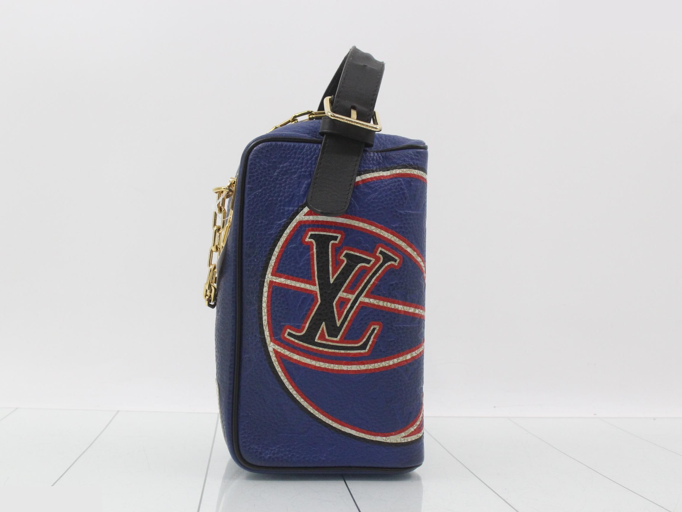 LV x NBA Cloakroom Dopp Kit Handbag