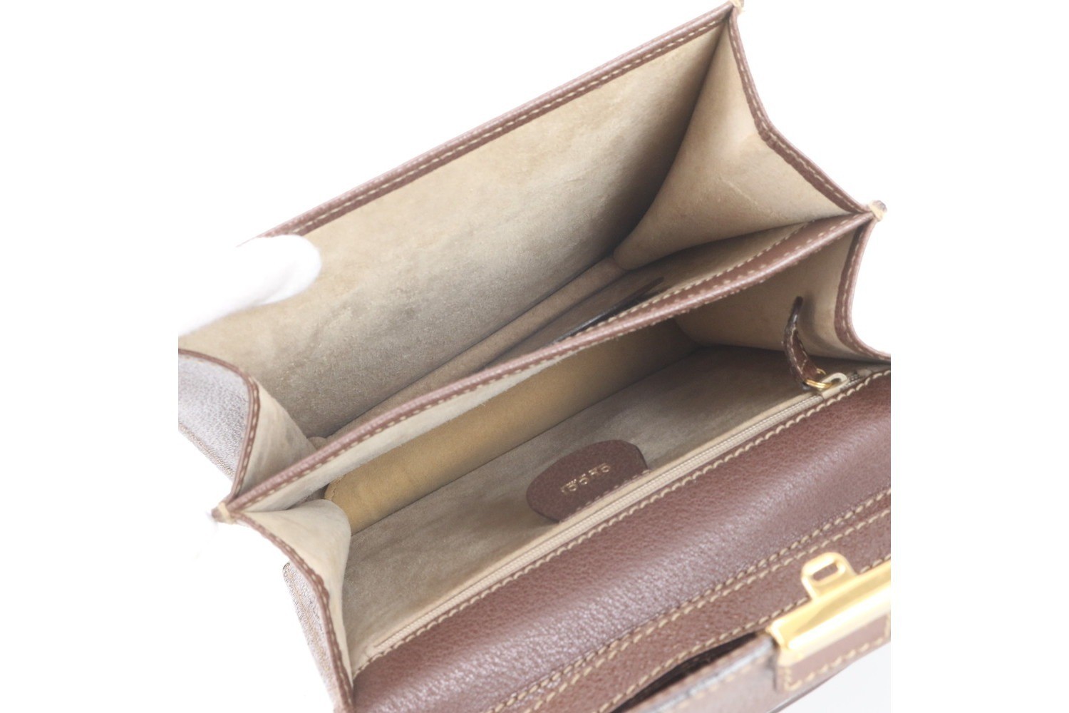 Leather 2-Way Shoulder Bag, Crossbody Bag — view 8