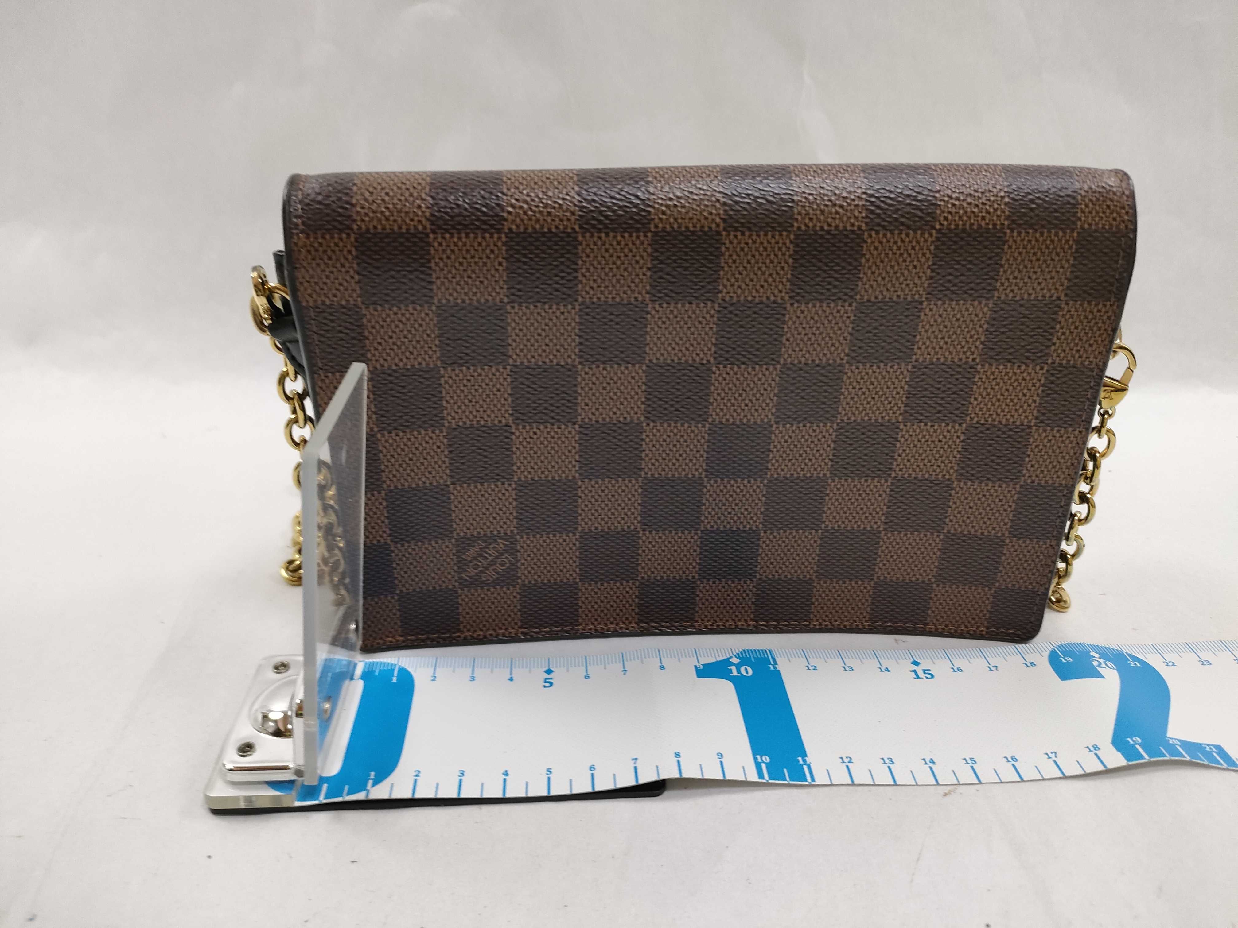 Damier Louis Vuitton Damier Chain Shoulder Bag — view 2