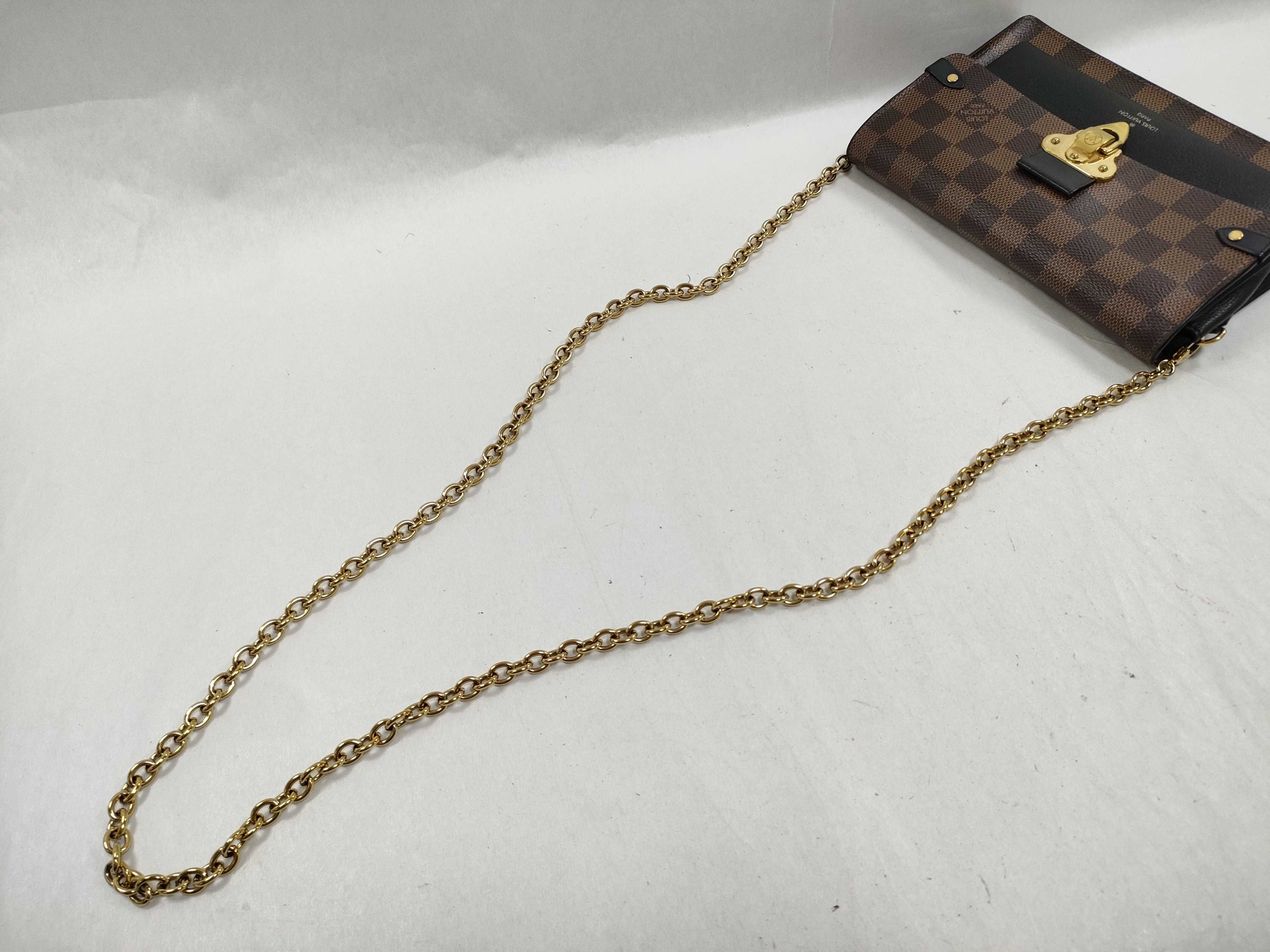 Damier Louis Vuitton Damier Chain Shoulder Bag — view 3