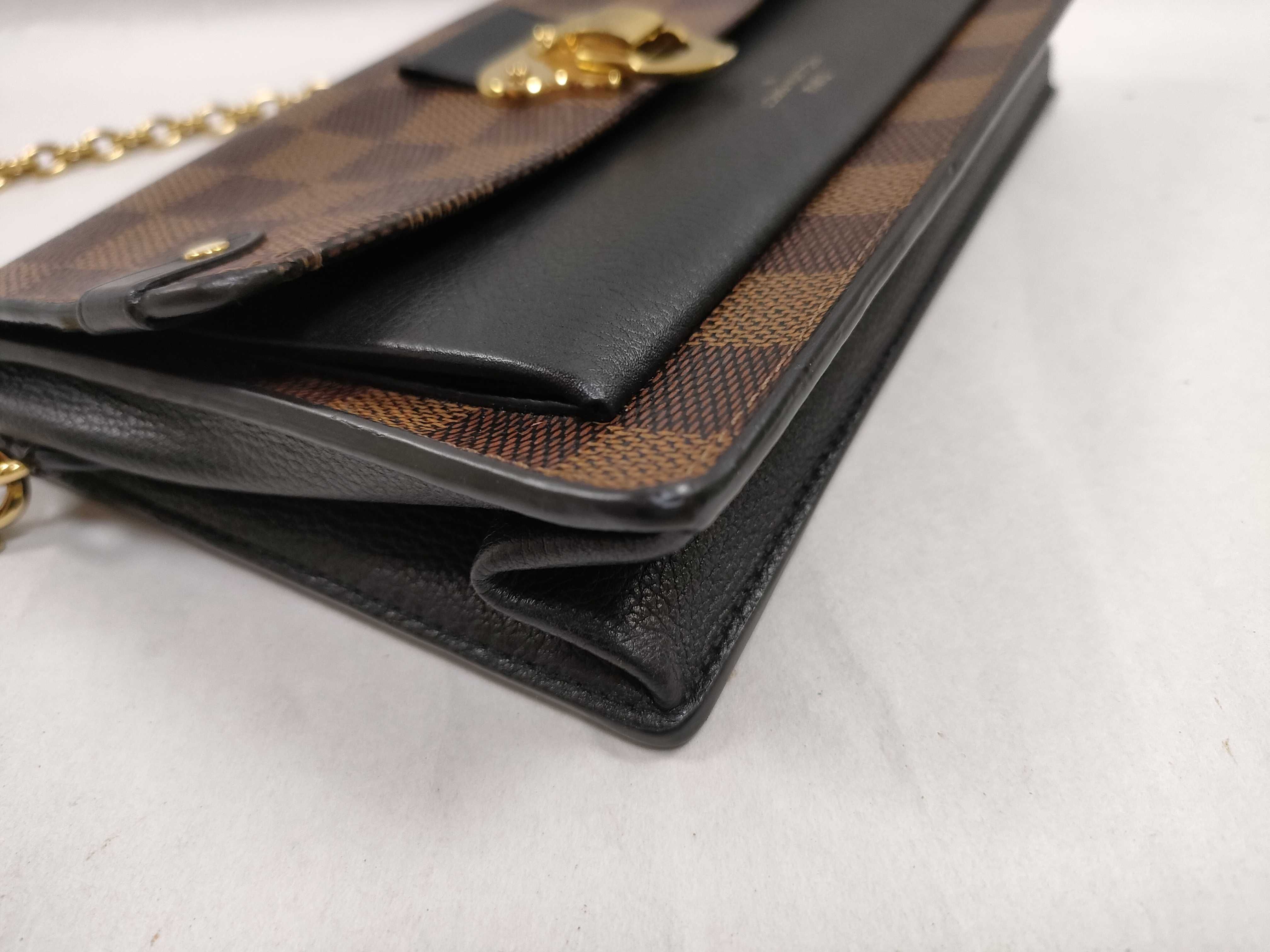 Damier Louis Vuitton Damier Chain Shoulder Bag — view 6