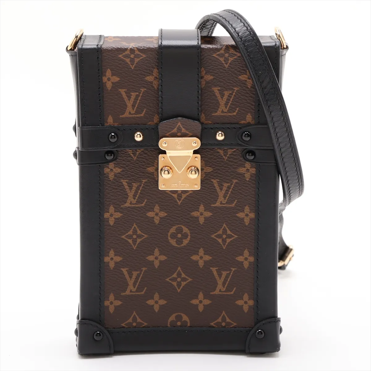 Monogram Pochette Trunk Vertical M63913 NZ4139 Brown