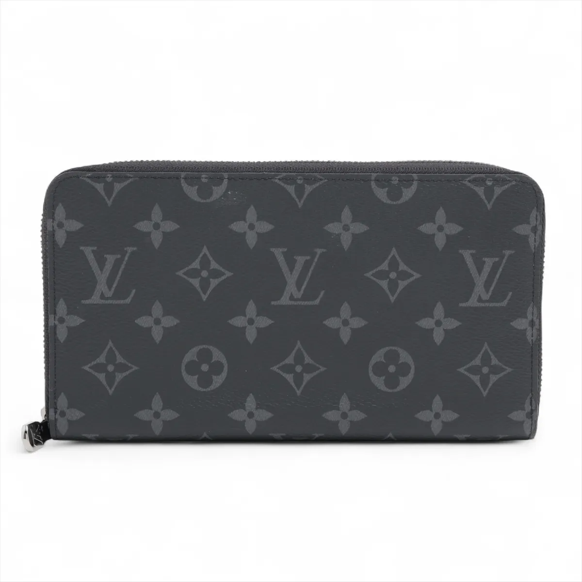 Monogram Eclipse Zippy Organizer M82081 Black Round Zip Wallet (RFID detected)