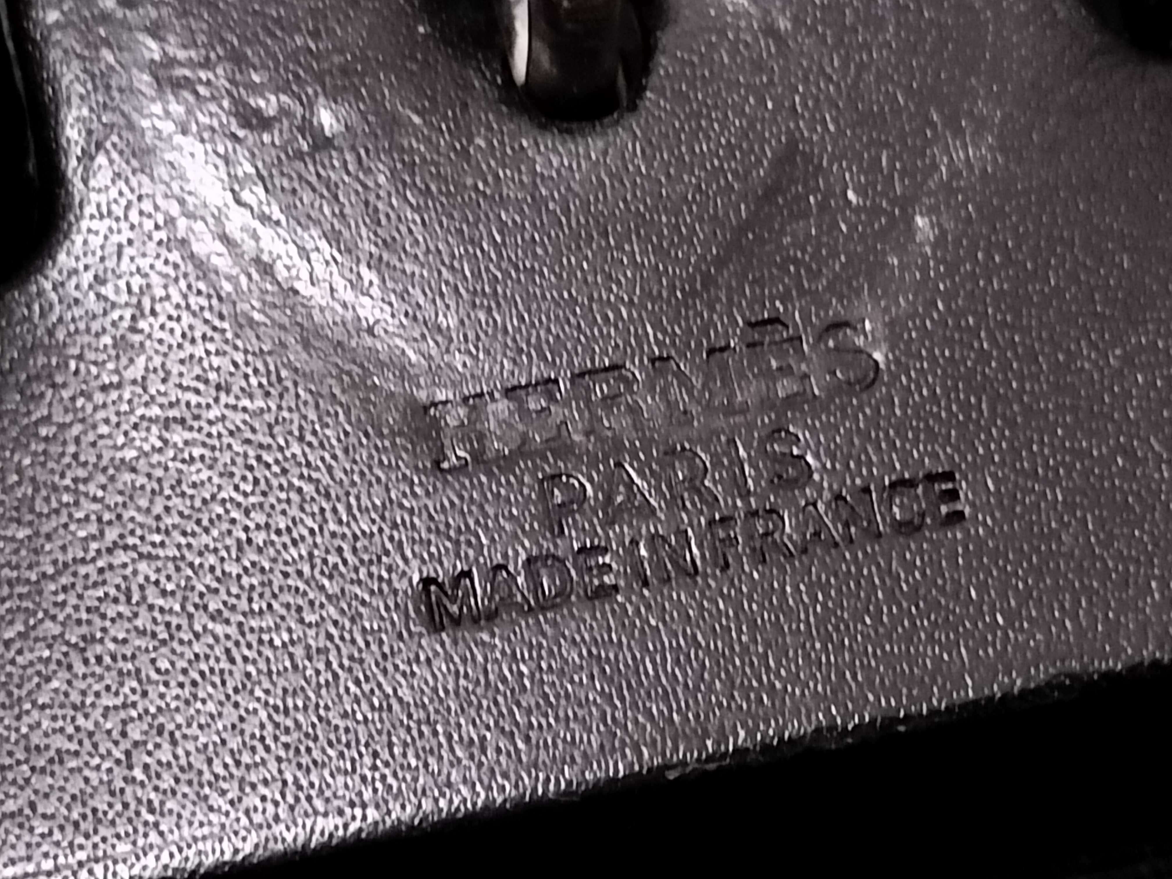 Herbag MM Toile Officier x Calf Leather Black Silver Hardware EC: 1999 Handbag — view 12