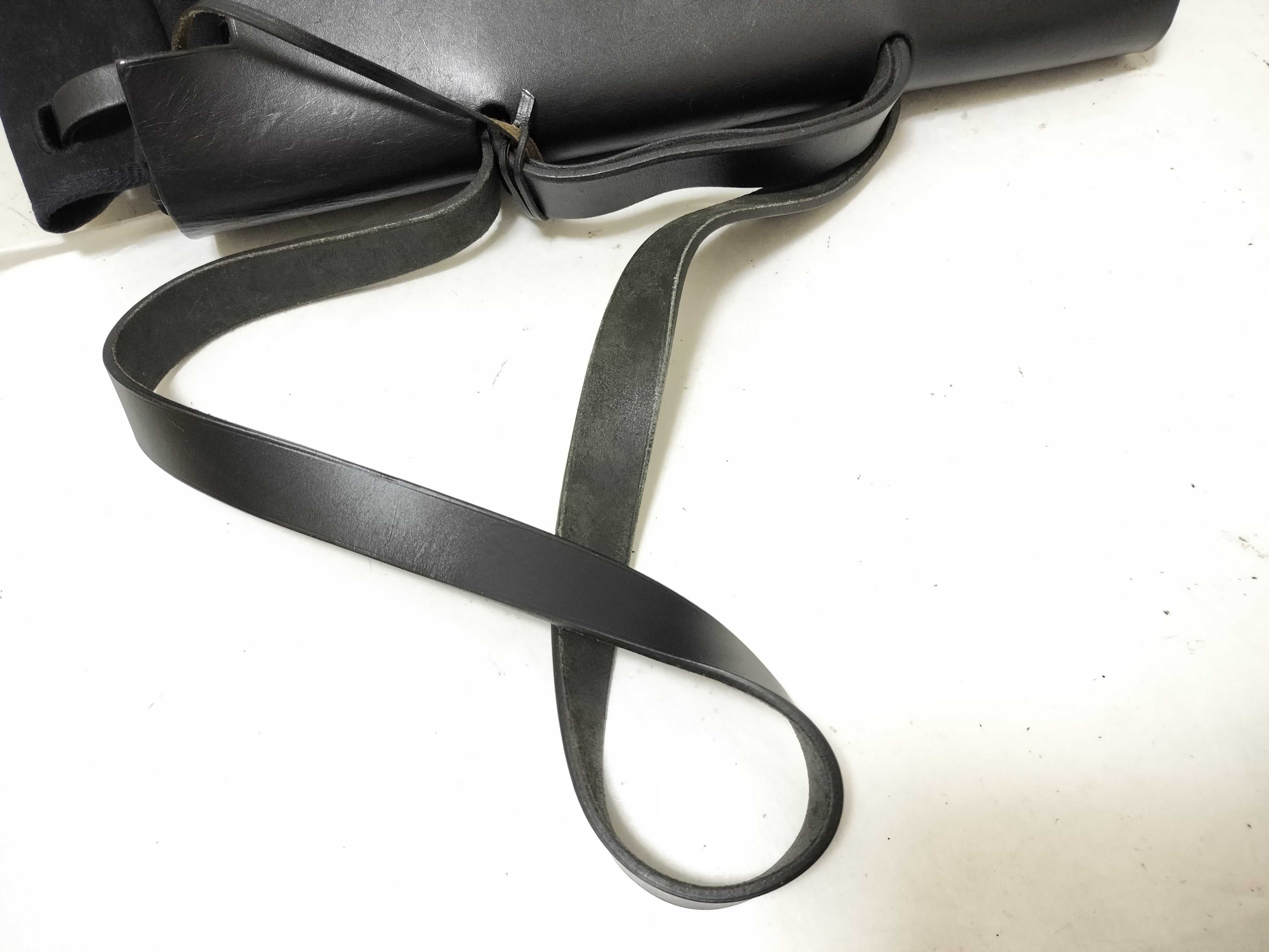Herbag MM Toile Officier x Calf Leather Black Silver Hardware EC: 1999 Handbag — view 6