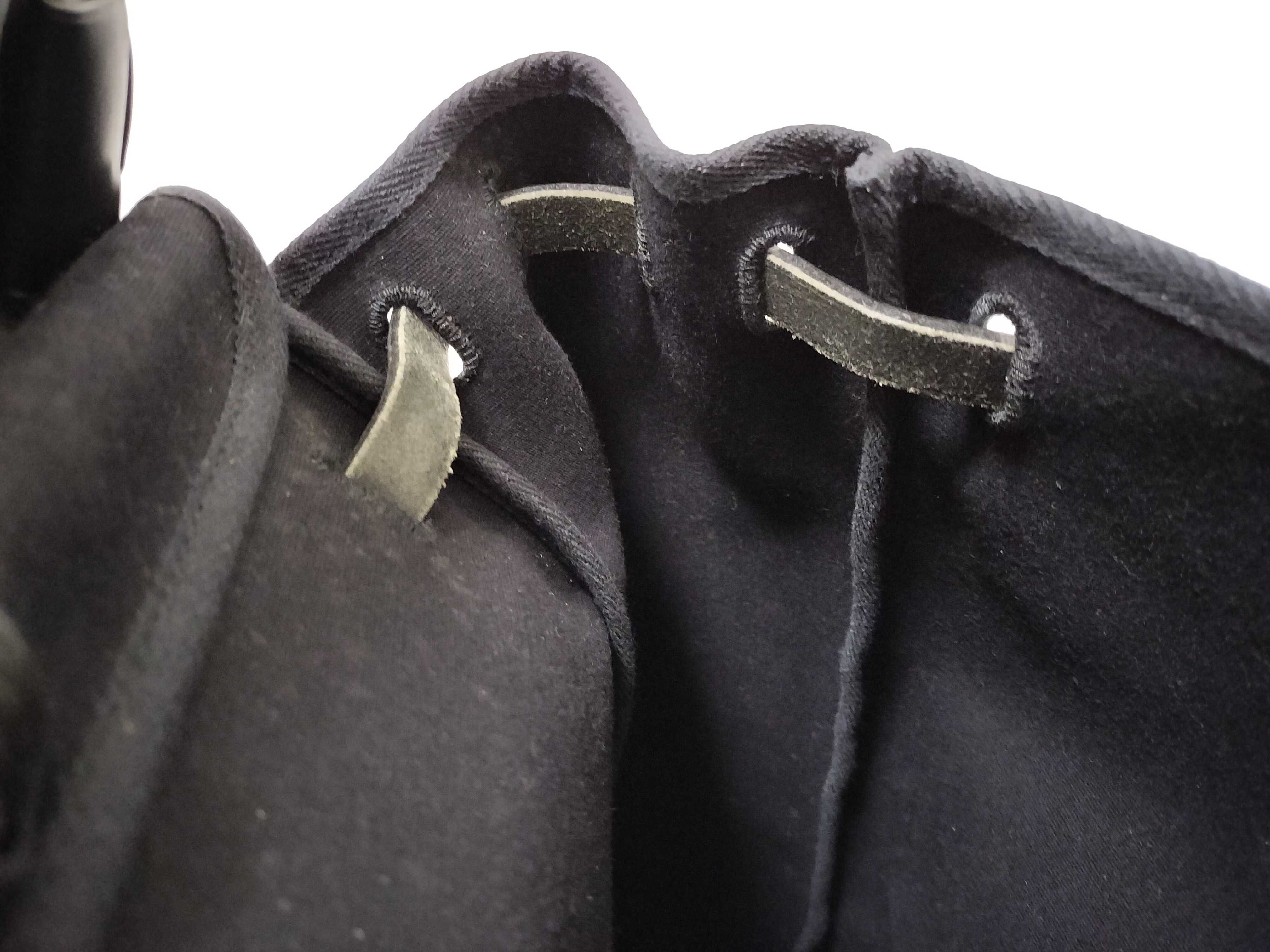 Herbag MM Toile Officier x Calf Leather Black Silver Hardware EC: 1999 Handbag — view 10