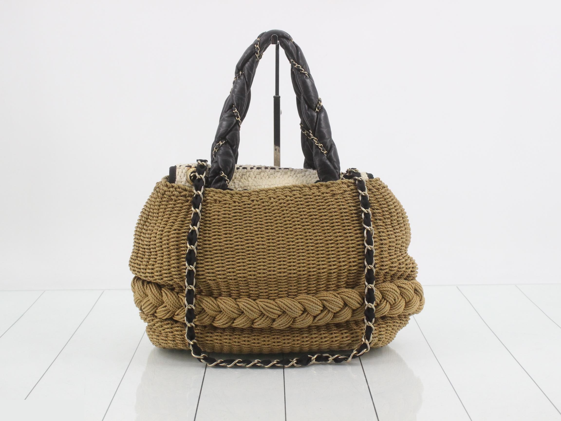 Coco Country Raffia Charm Shoulder Bag — view 2