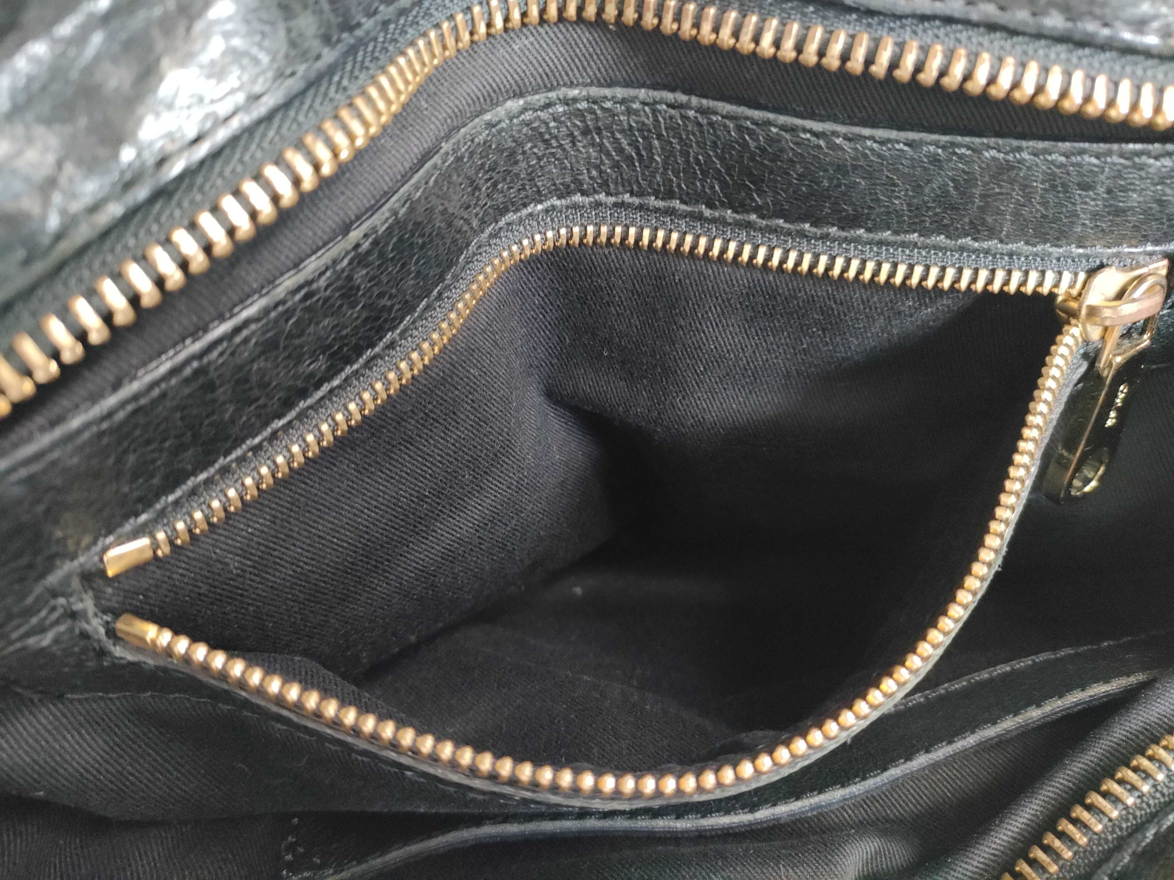 2-way bag with long strap, Ethel black handbag — view 14