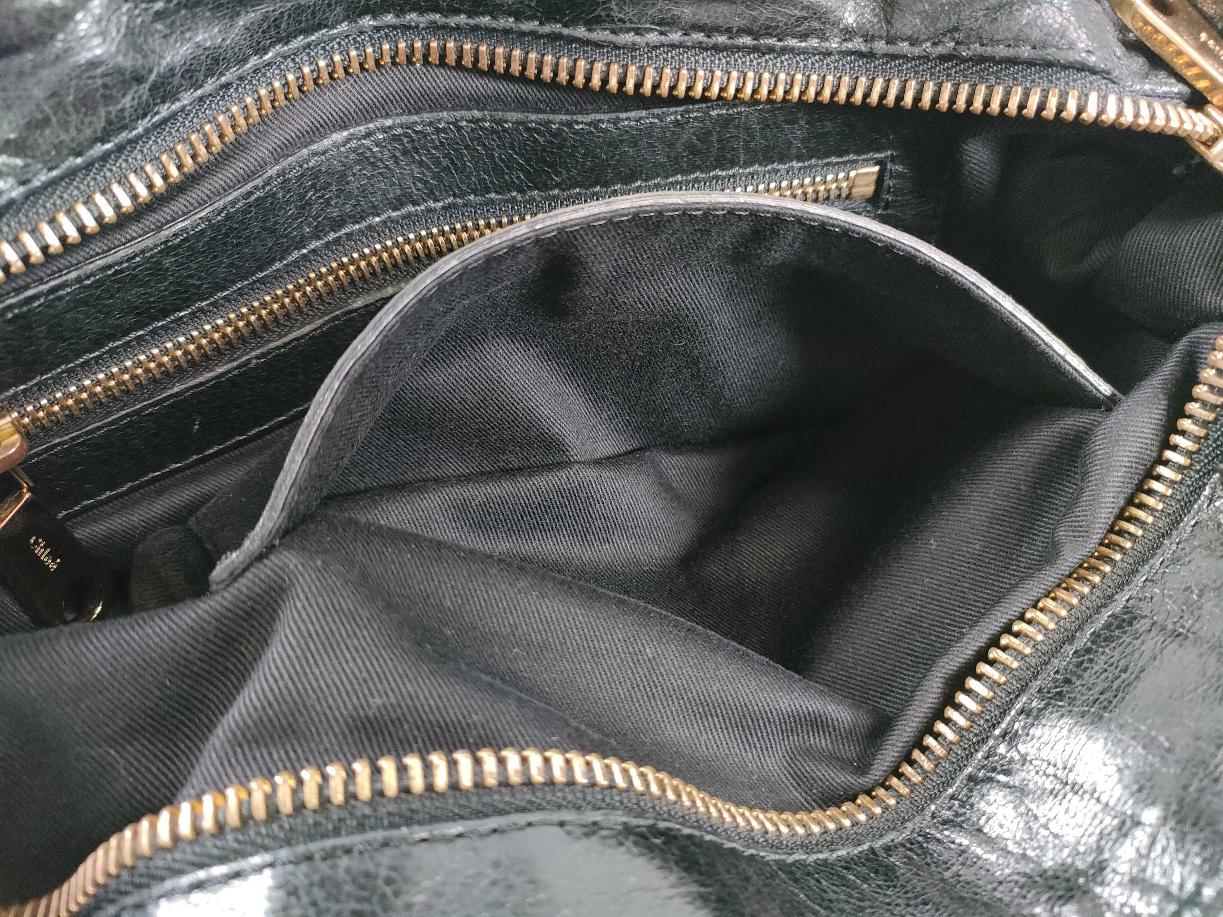2-way bag with long strap, Ethel black handbag — view 15