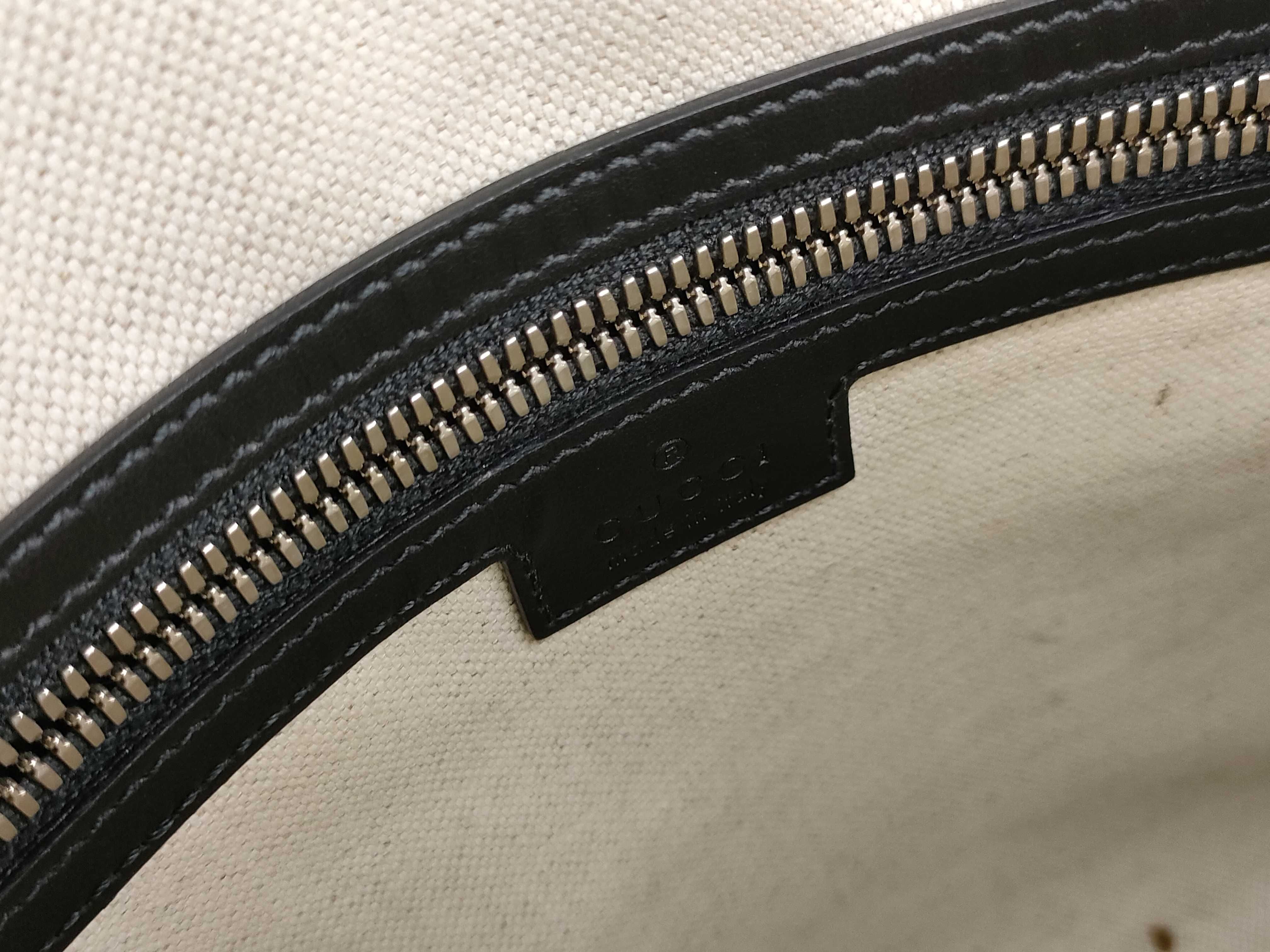 GG FR-GG embossed leather shoulder bag Black 406410 Shoulder bag — view 11