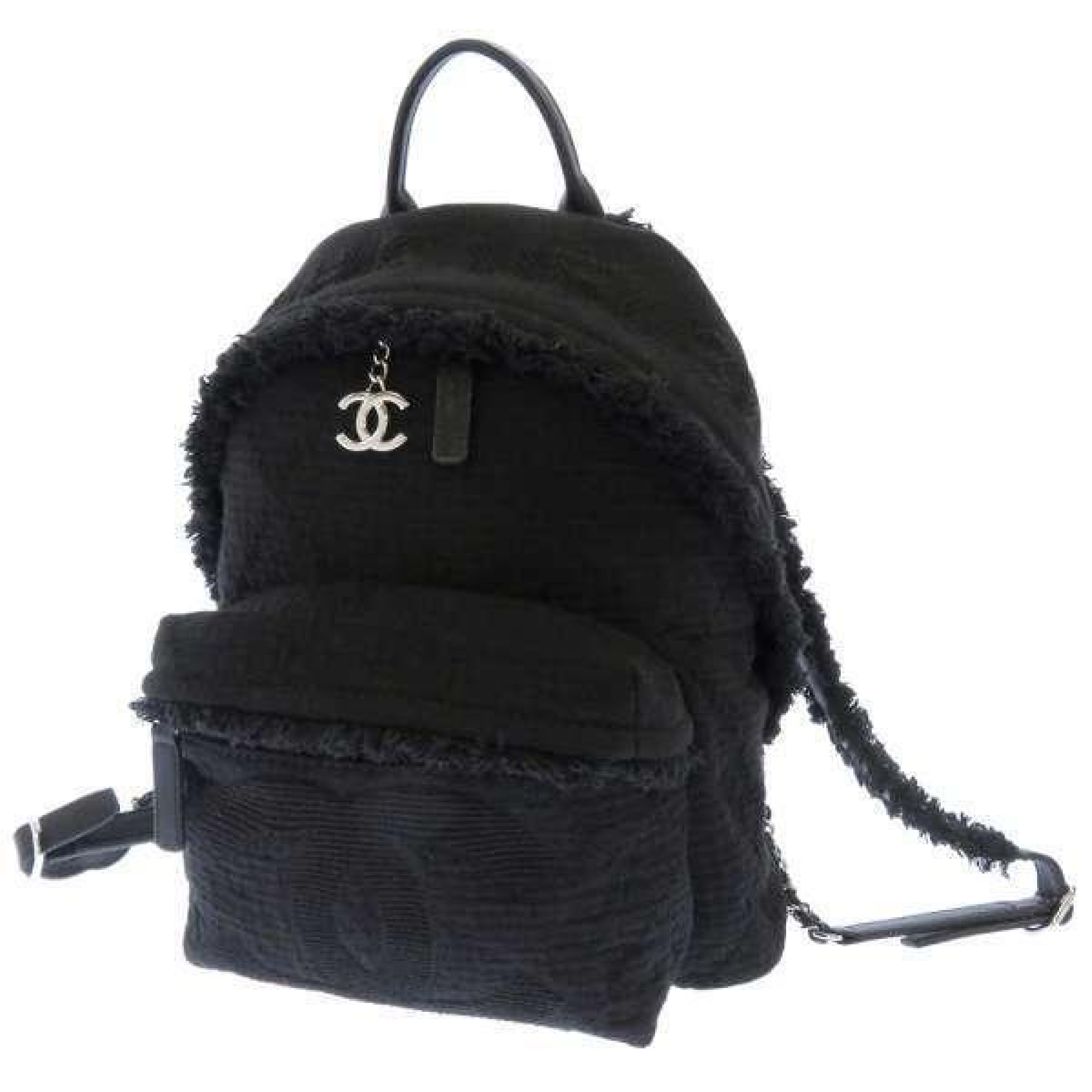 Coco Mark Backpack, Canvas, Black, 26686377
