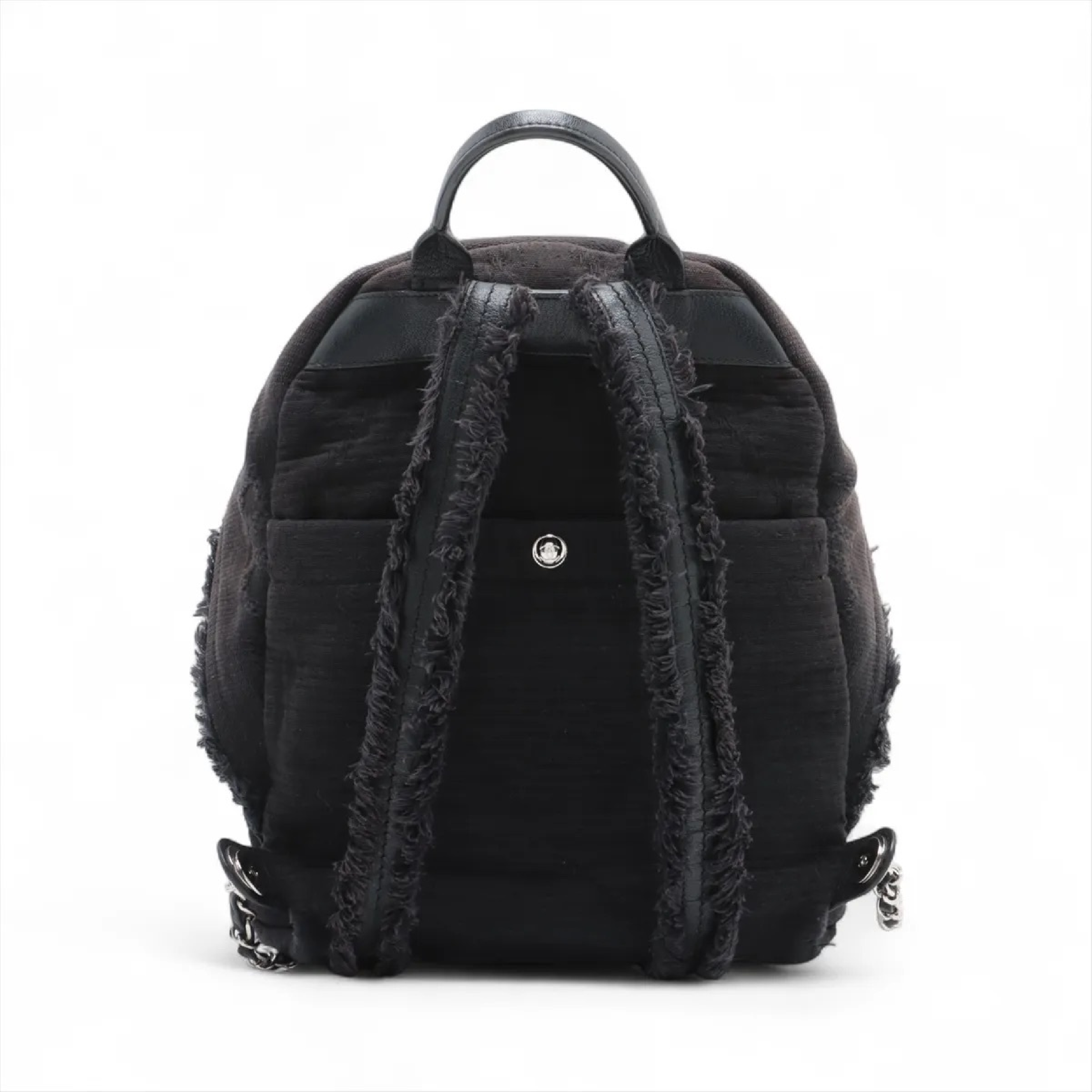 Coco Mark Backpack, Canvas, Black, 26686377 — view 3
