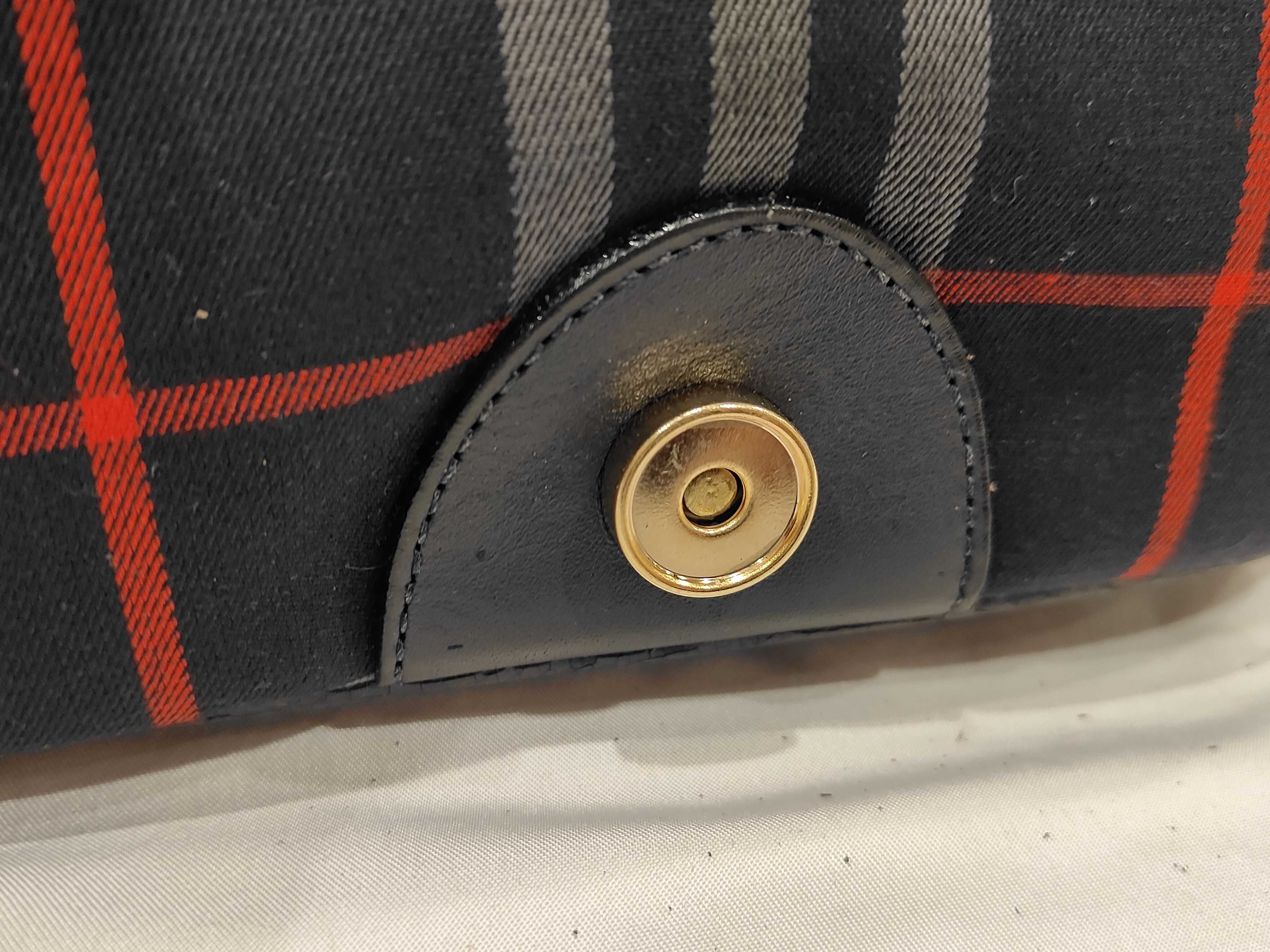 Nova Check Black Shoulder Bag — view 12