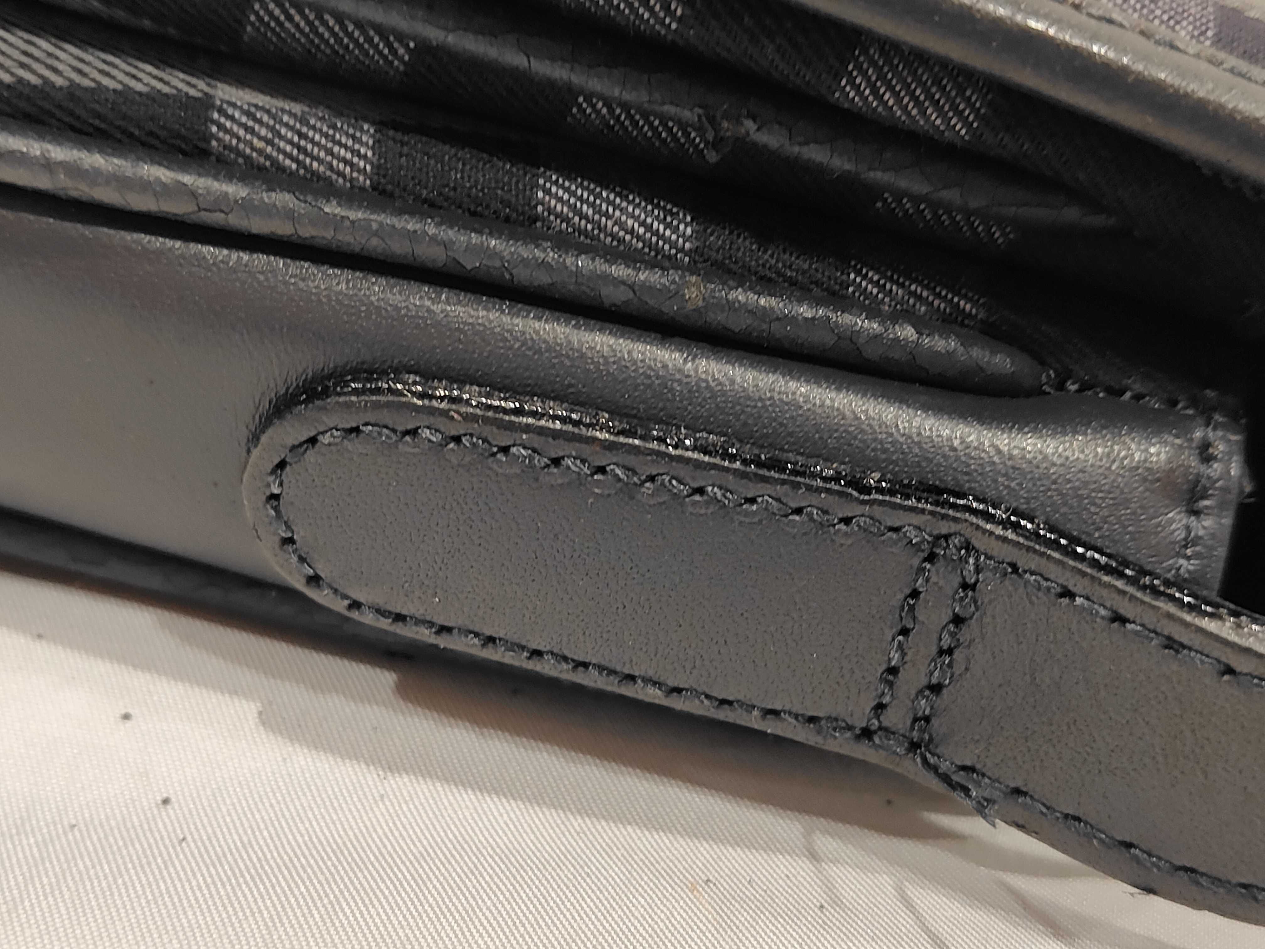 Nova Check Black Shoulder Bag — view 14