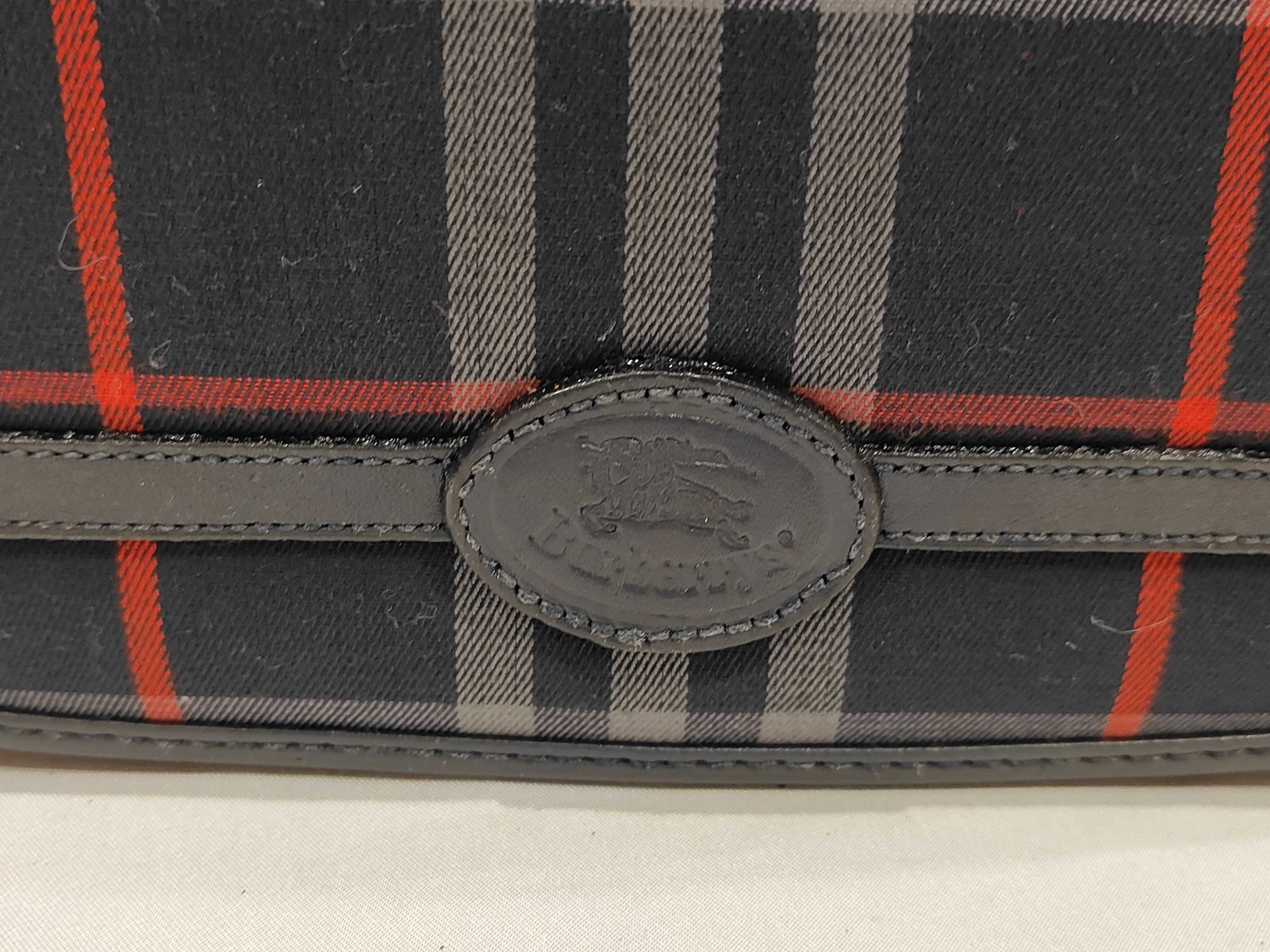 Nova Check Black Shoulder Bag — view 8