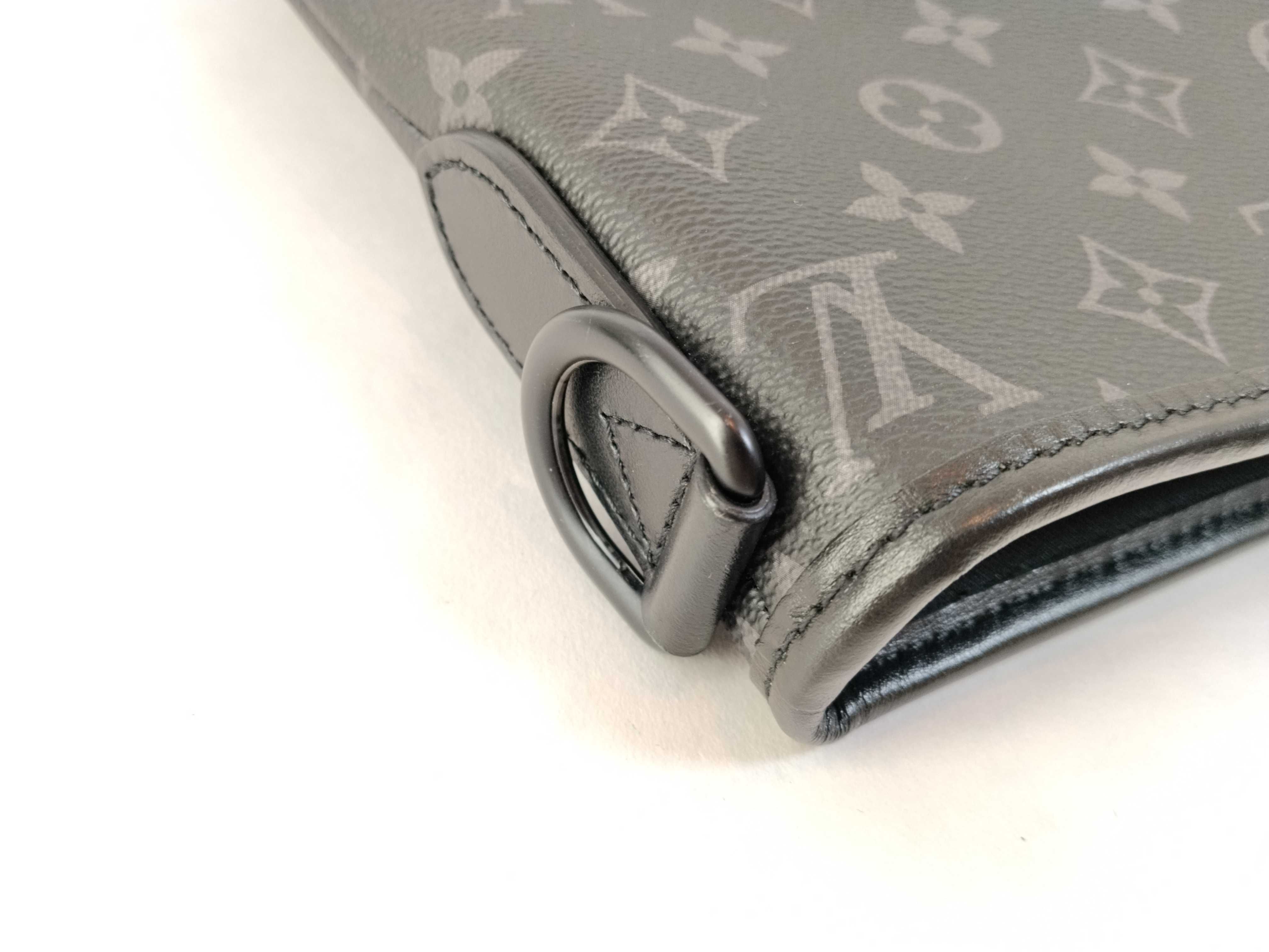 LV Monogram Eclipse Tote Bag M59140 Strap Tote Bag — view 12