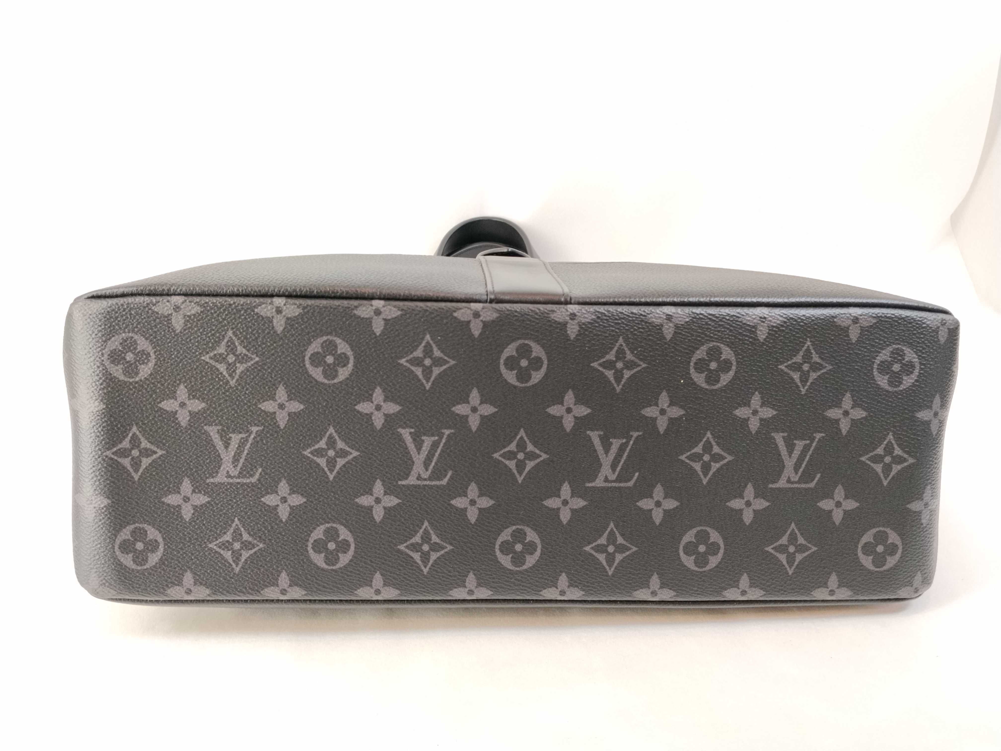 LV Monogram Eclipse Tote Bag M59140 Strap Tote Bag — view 7