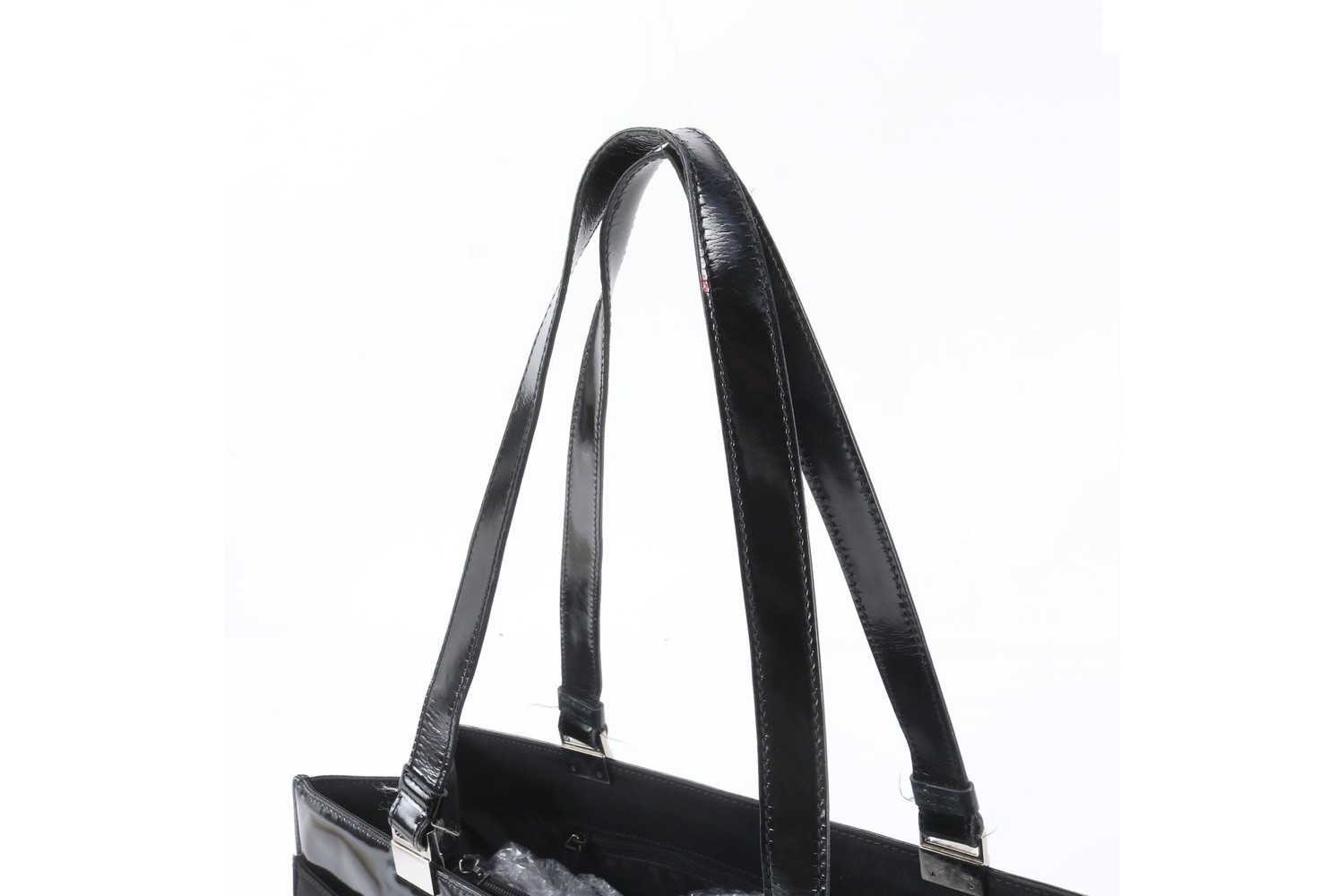 Leather Nylon Tote Bag — view 2