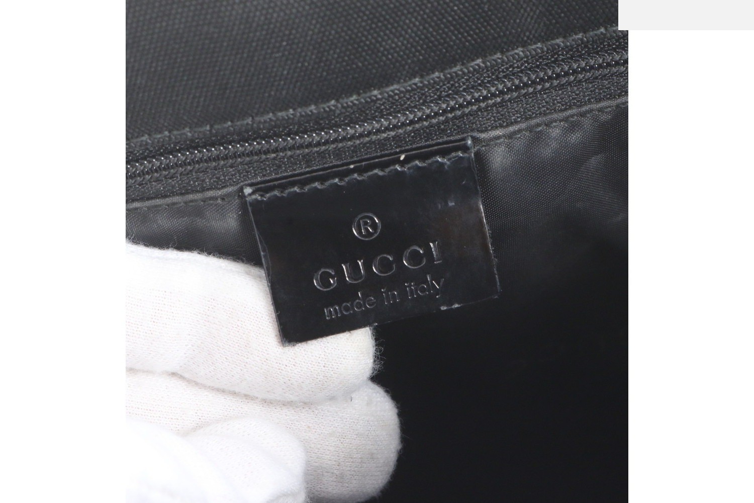 Leather Nylon Tote Bag — view 8