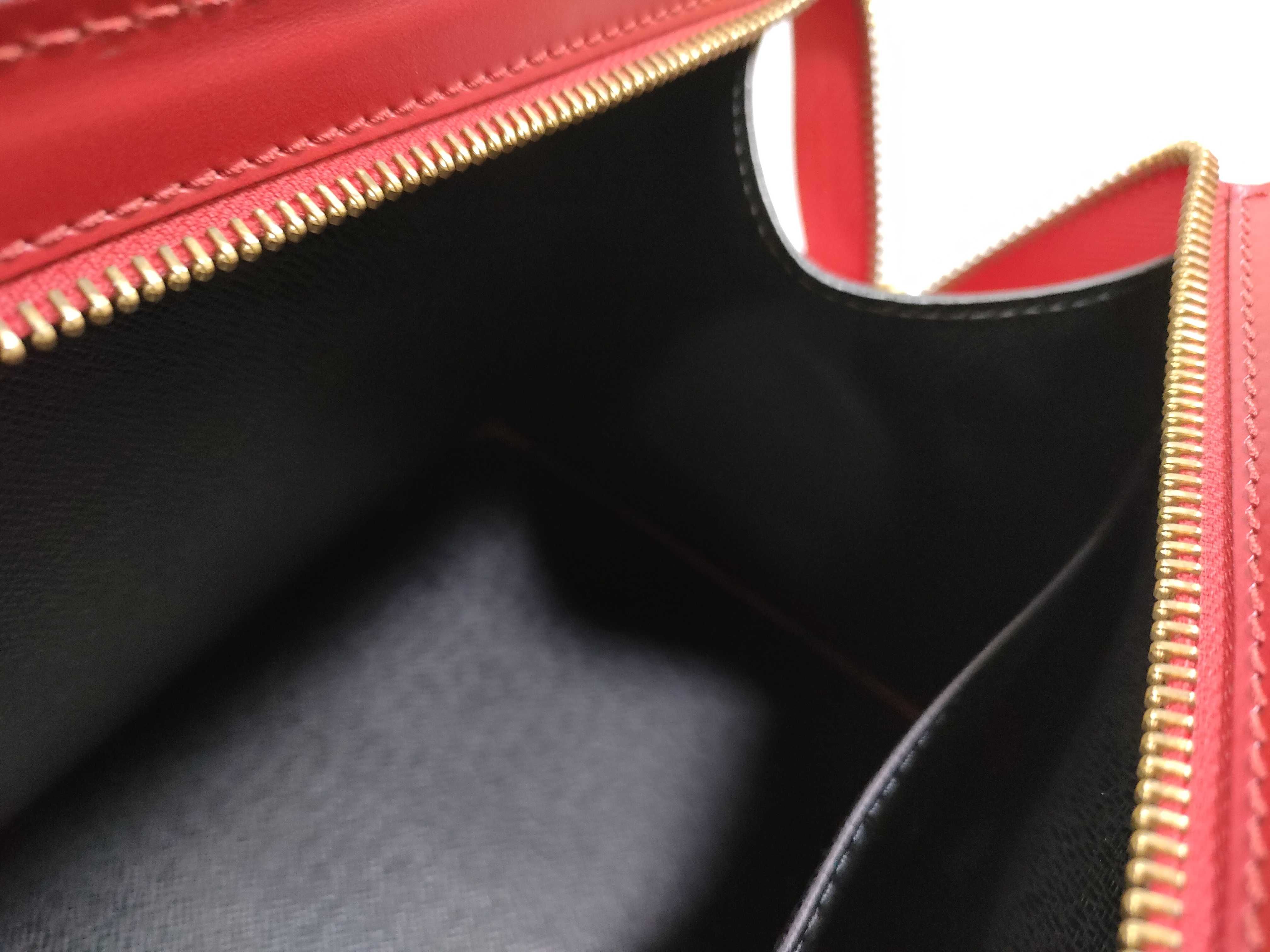 Epi Louis Vuitton Epi Sac Triangle Castilian Red Handbag M52097. Handbag — view 11