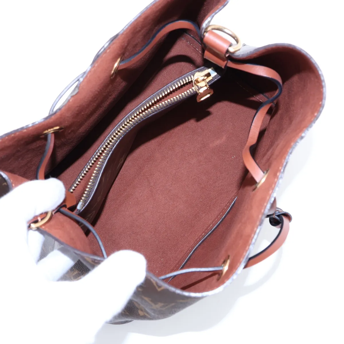 Monogram NeoNoe M44887 Brown (RFID detected) — view 6