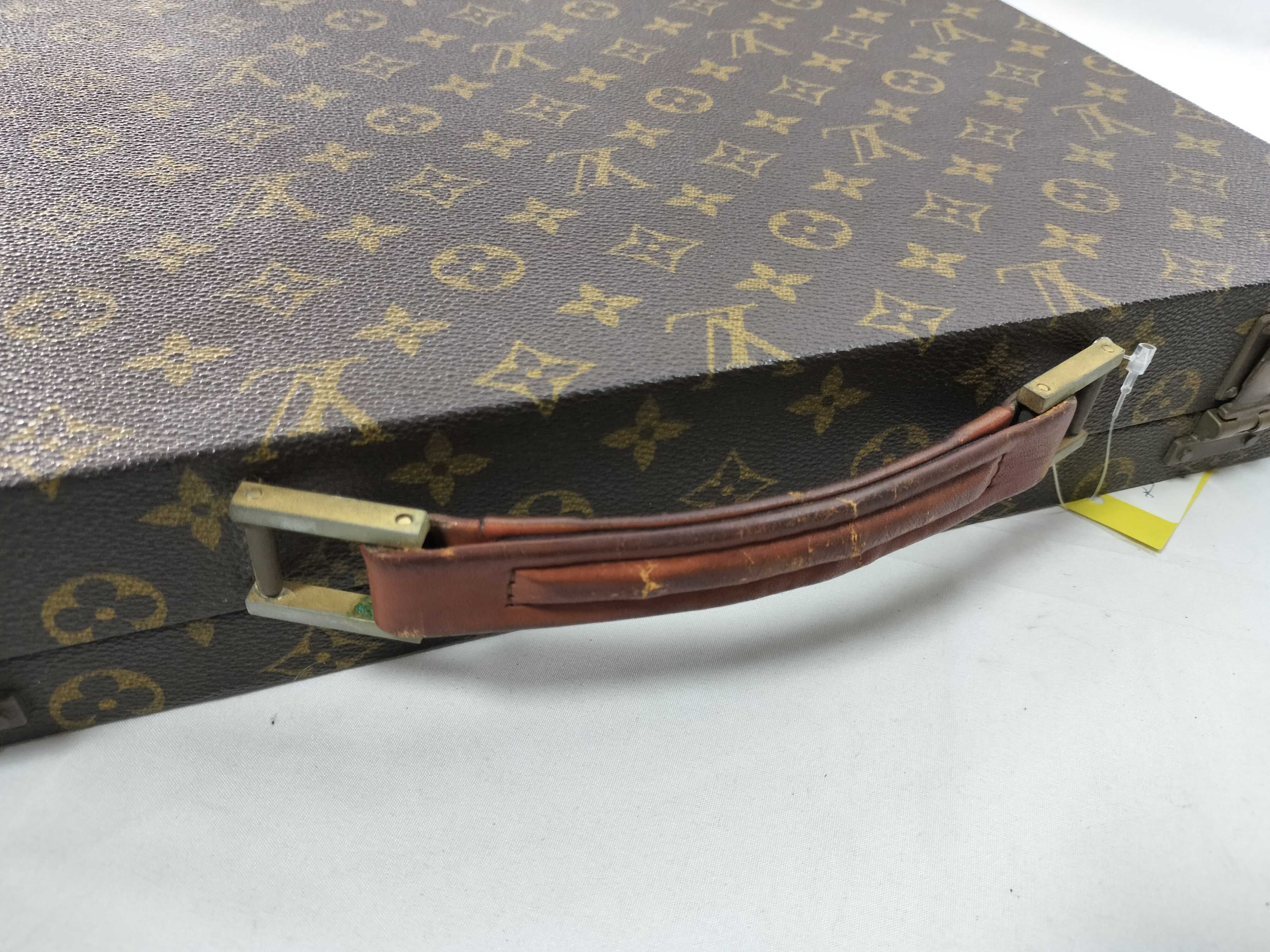 Monogram Crusher Attache Case Bag — view 3