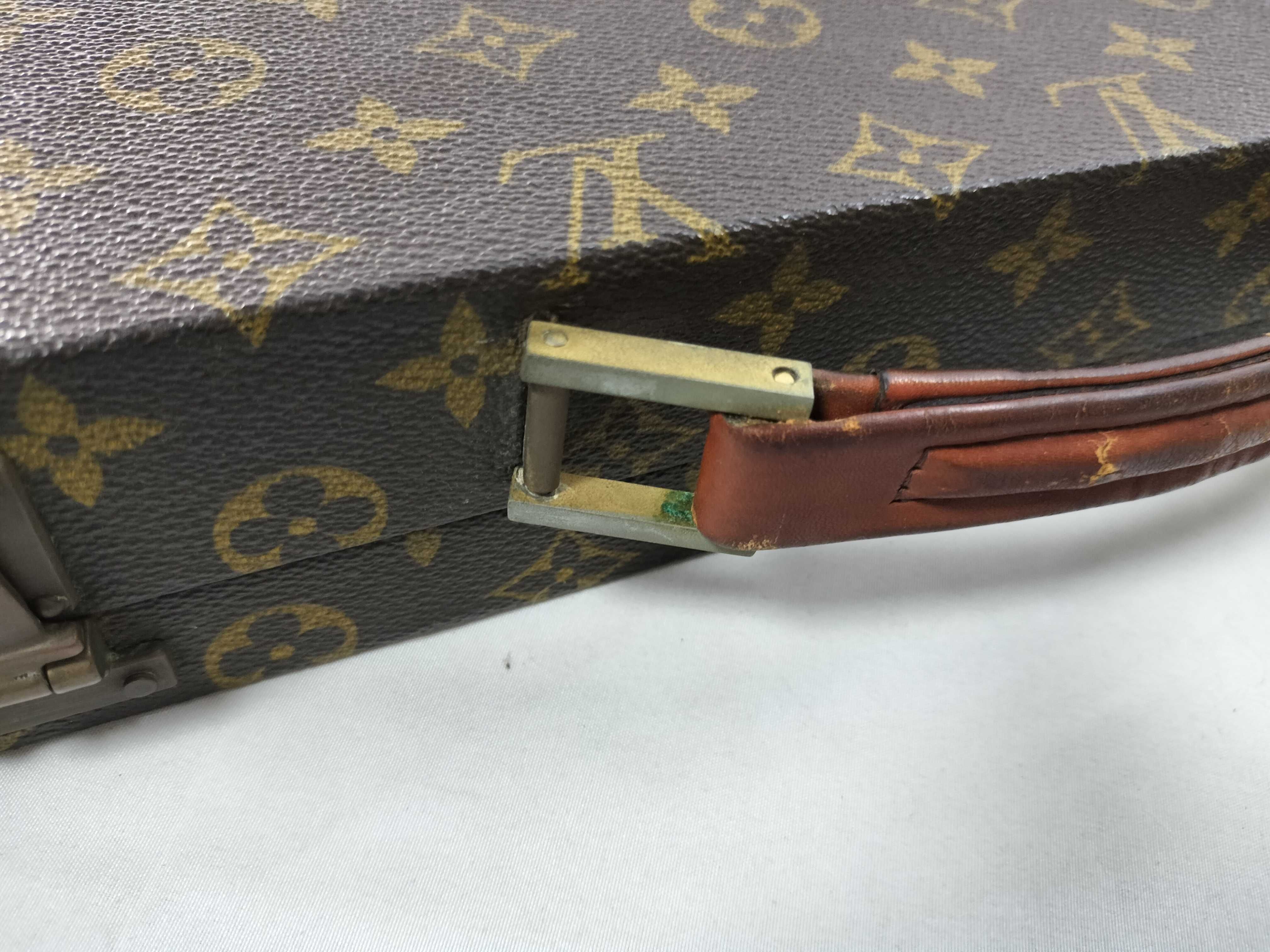 Monogram Crusher Attache Case Bag — view 5