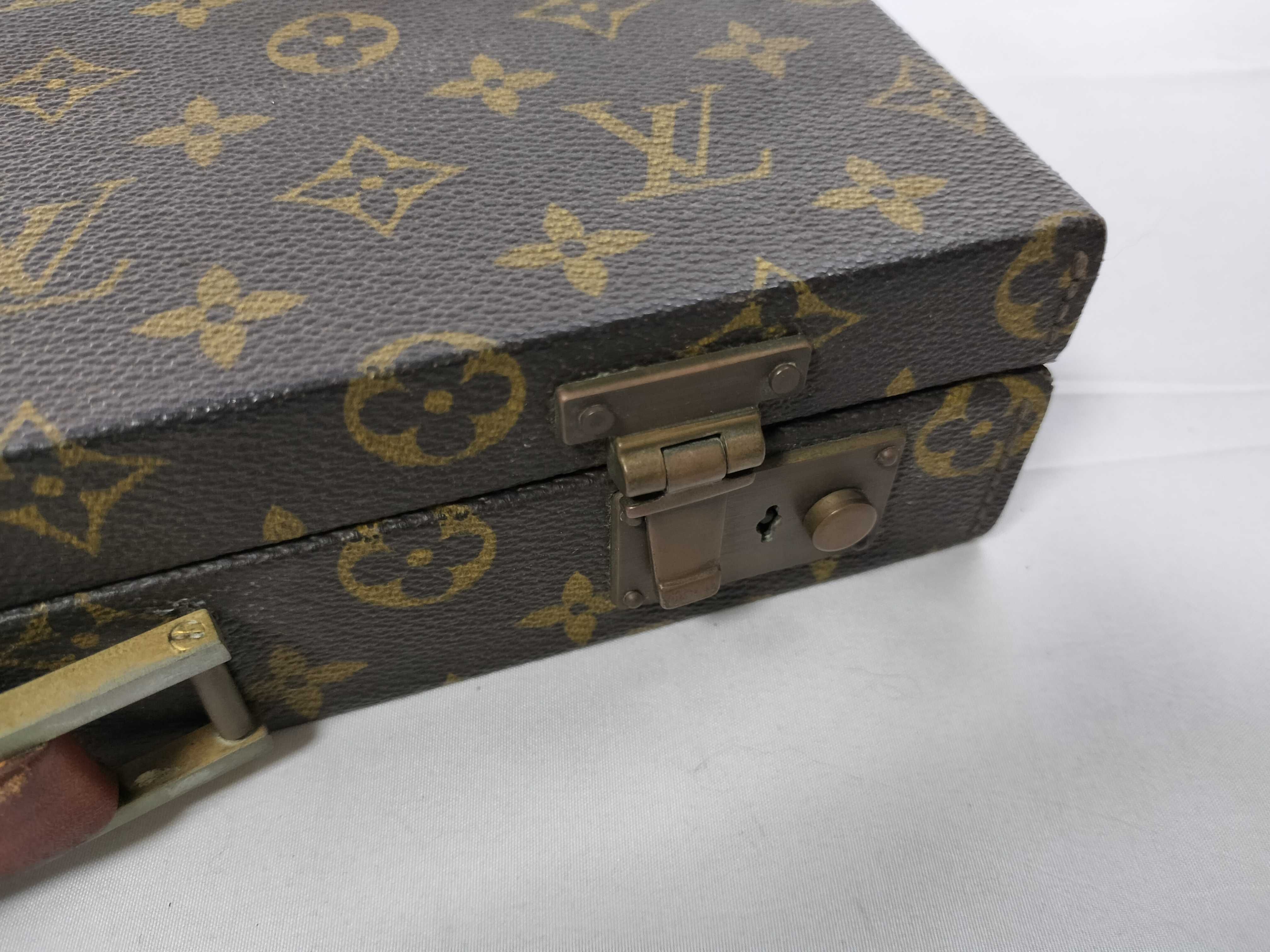 Monogram Crusher Attache Case Bag — view 8