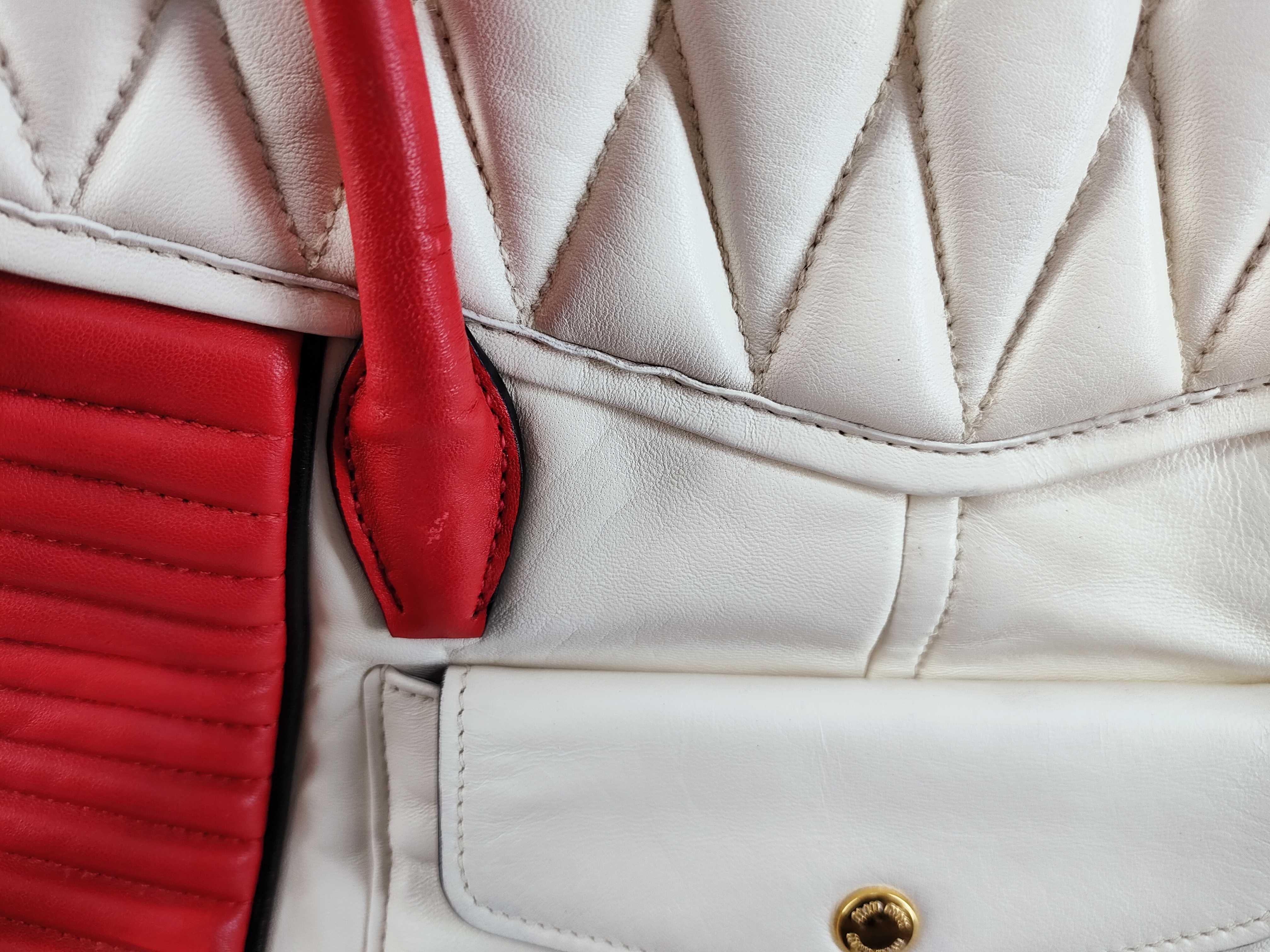 handbag, white/red. — view 14