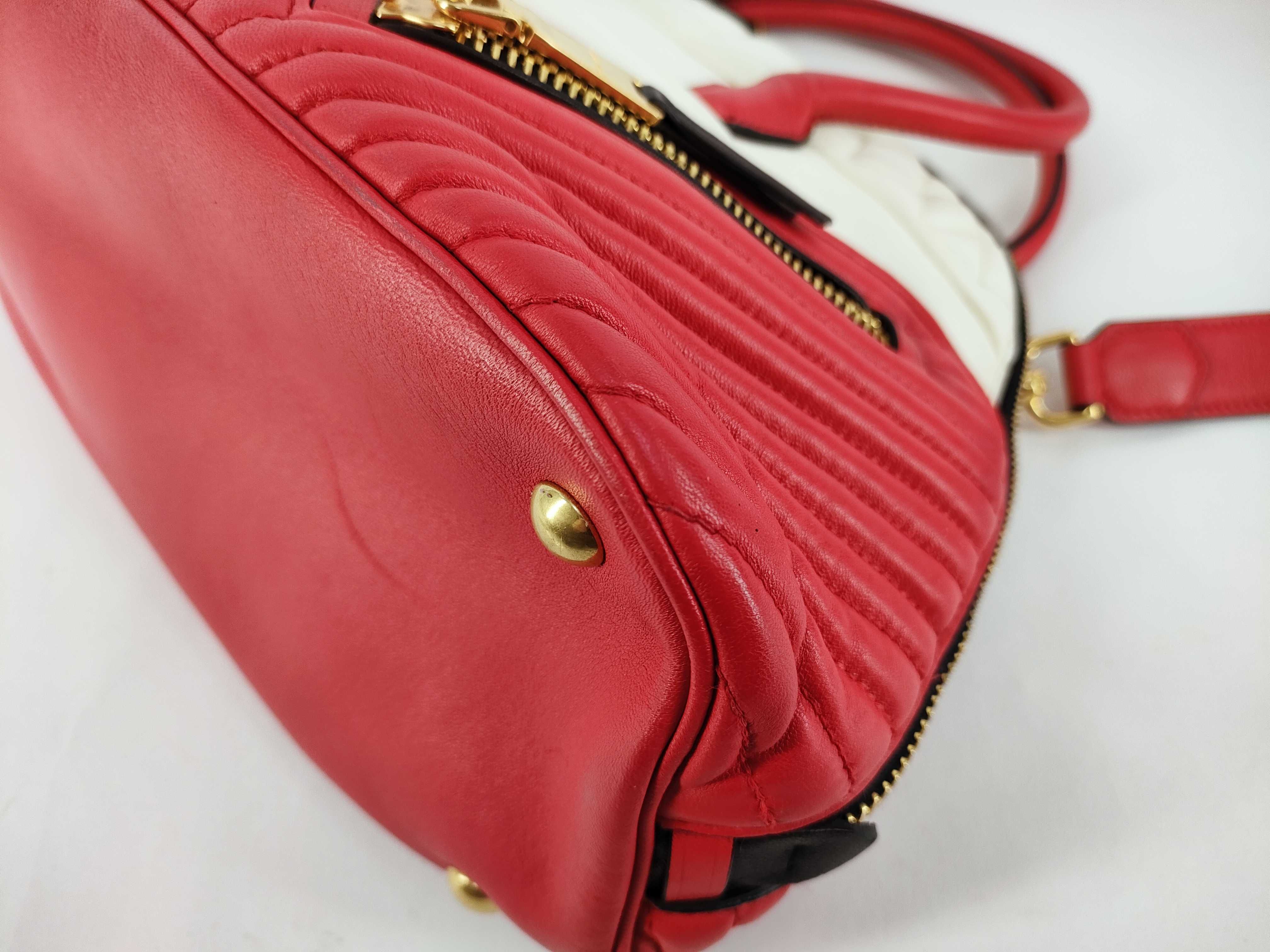 handbag, white/red. — view 6
