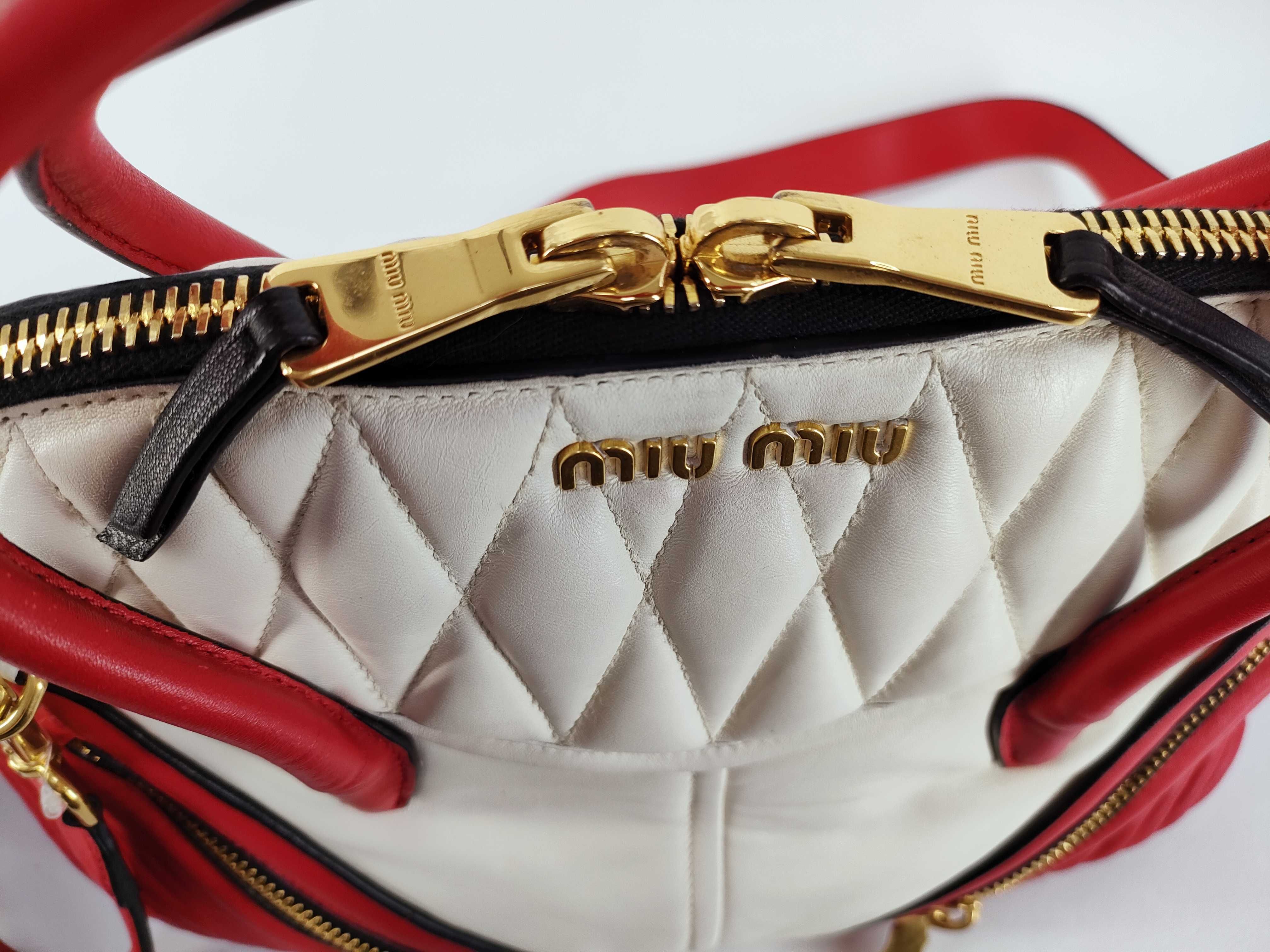 handbag, white/red. — view 8