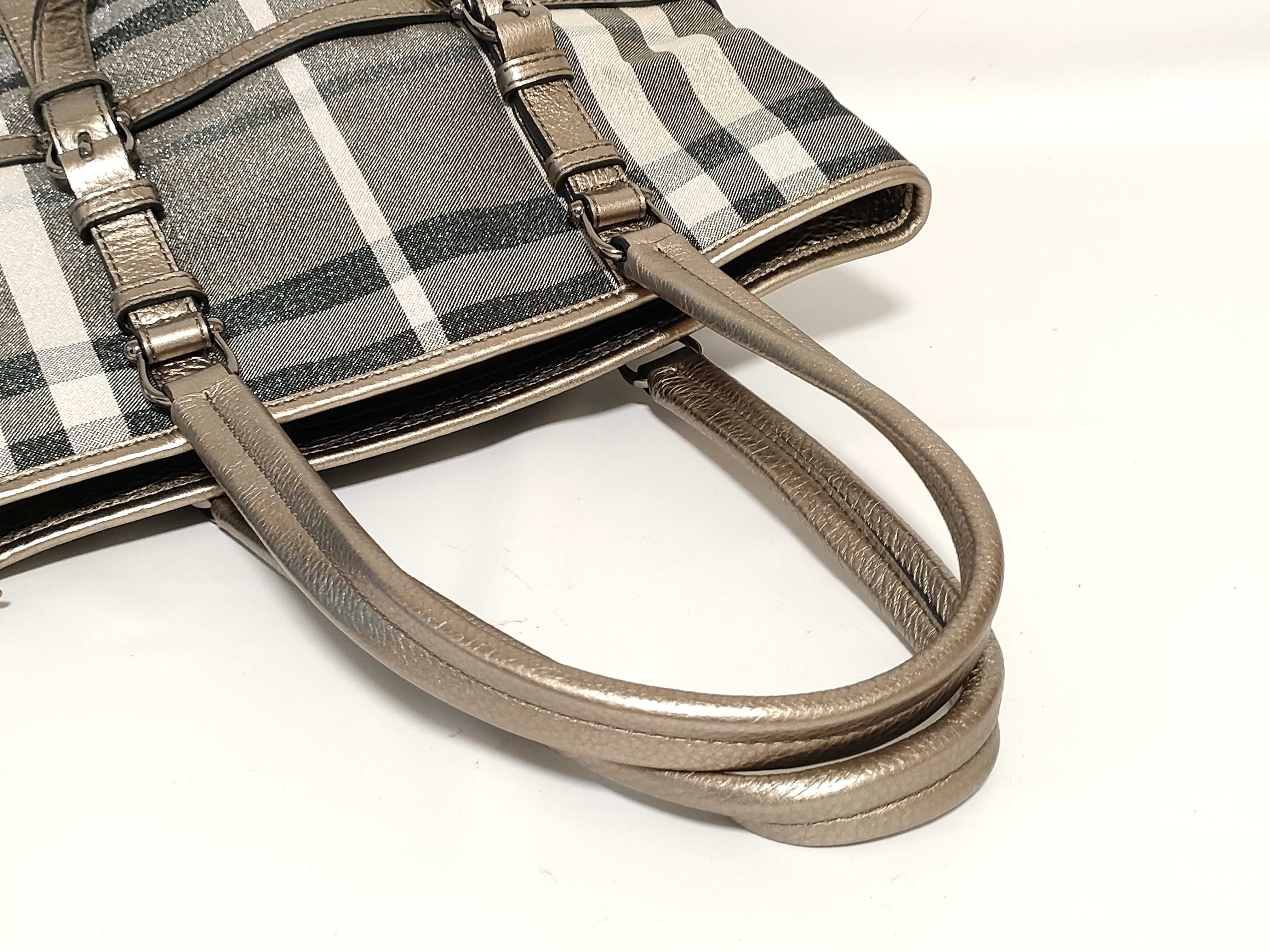 checkered tote bag — view 3