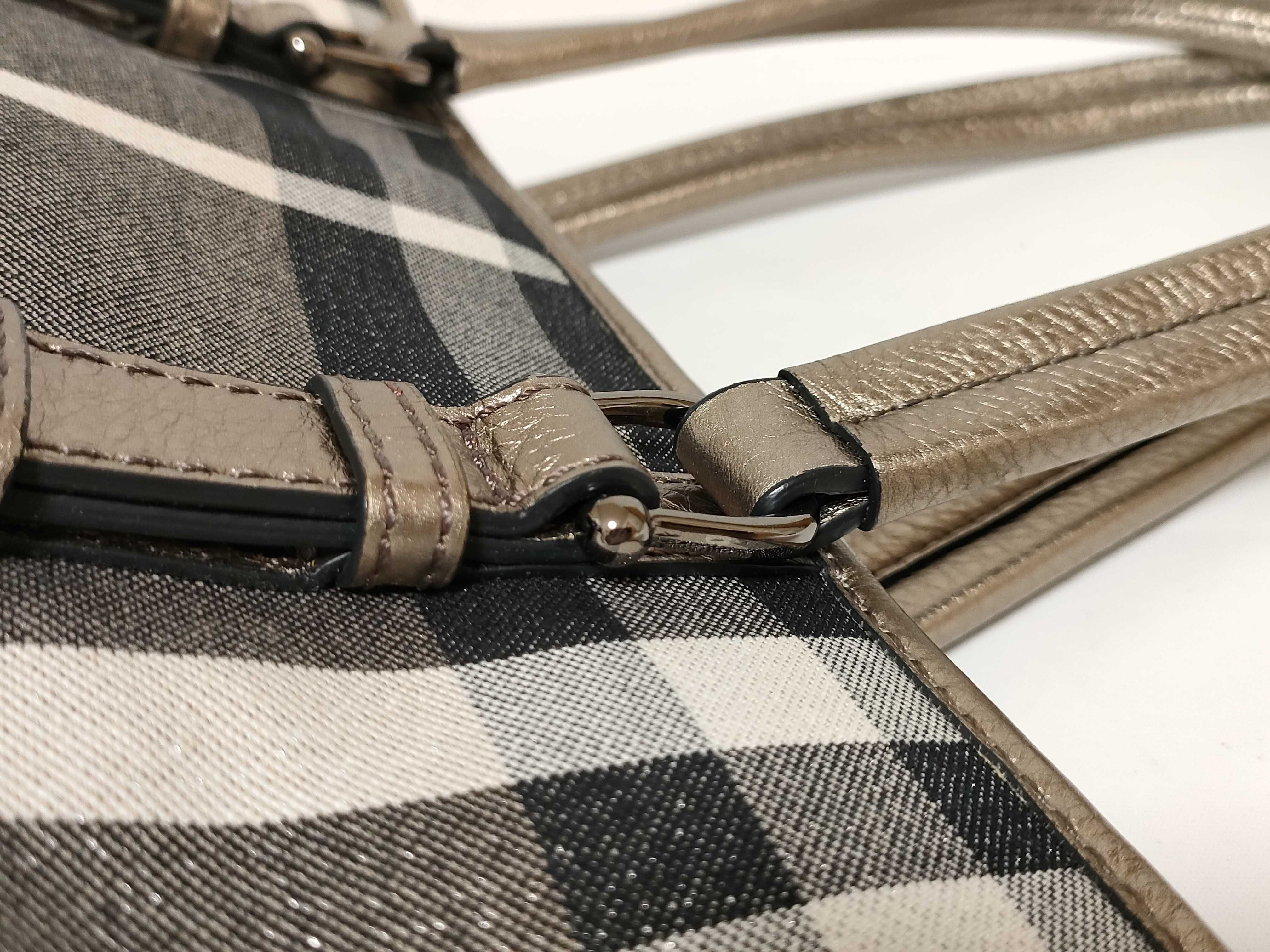 checkered tote bag — view 5
