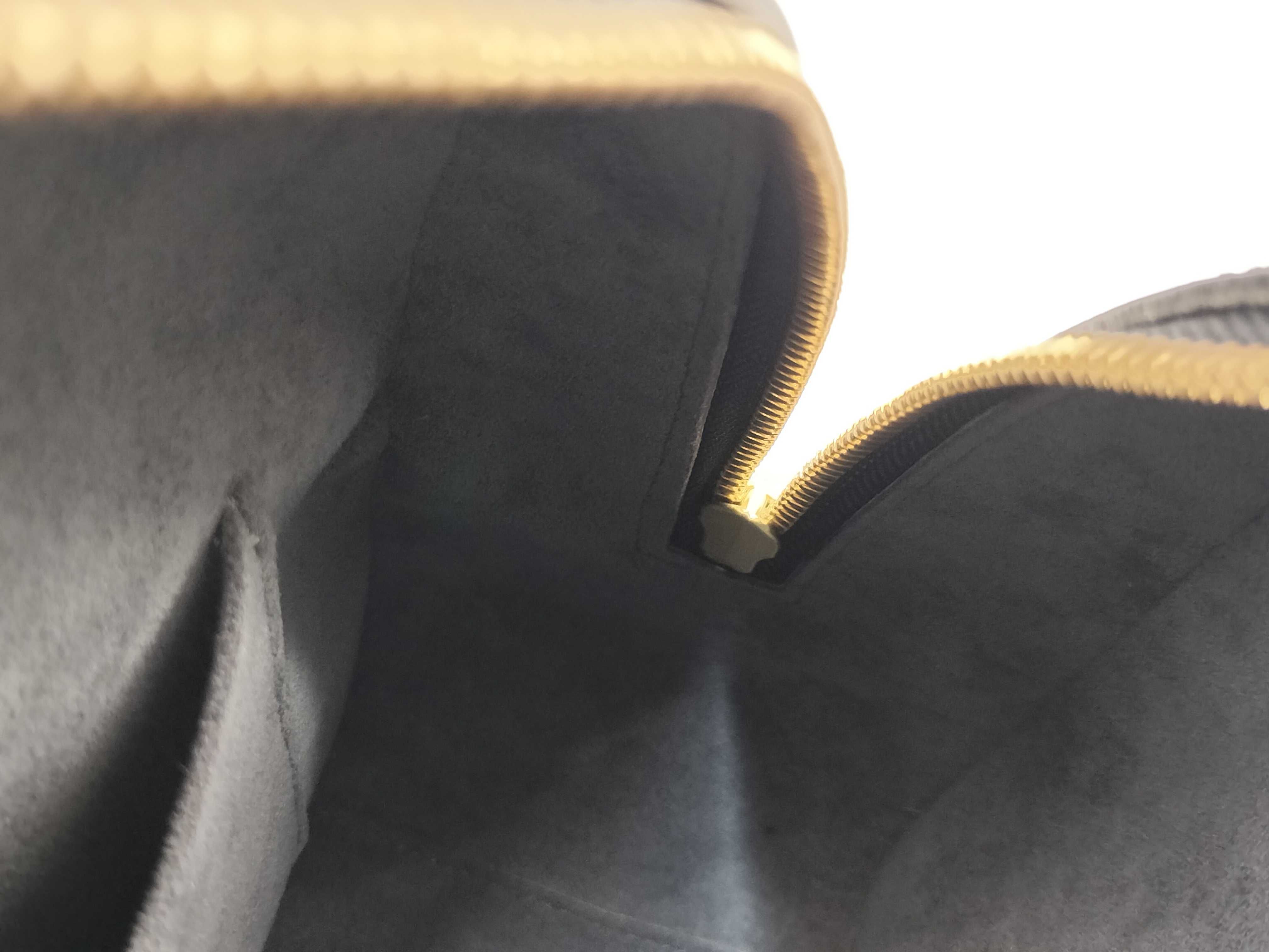 Epi Leather Sablon Black Handbag — view 12