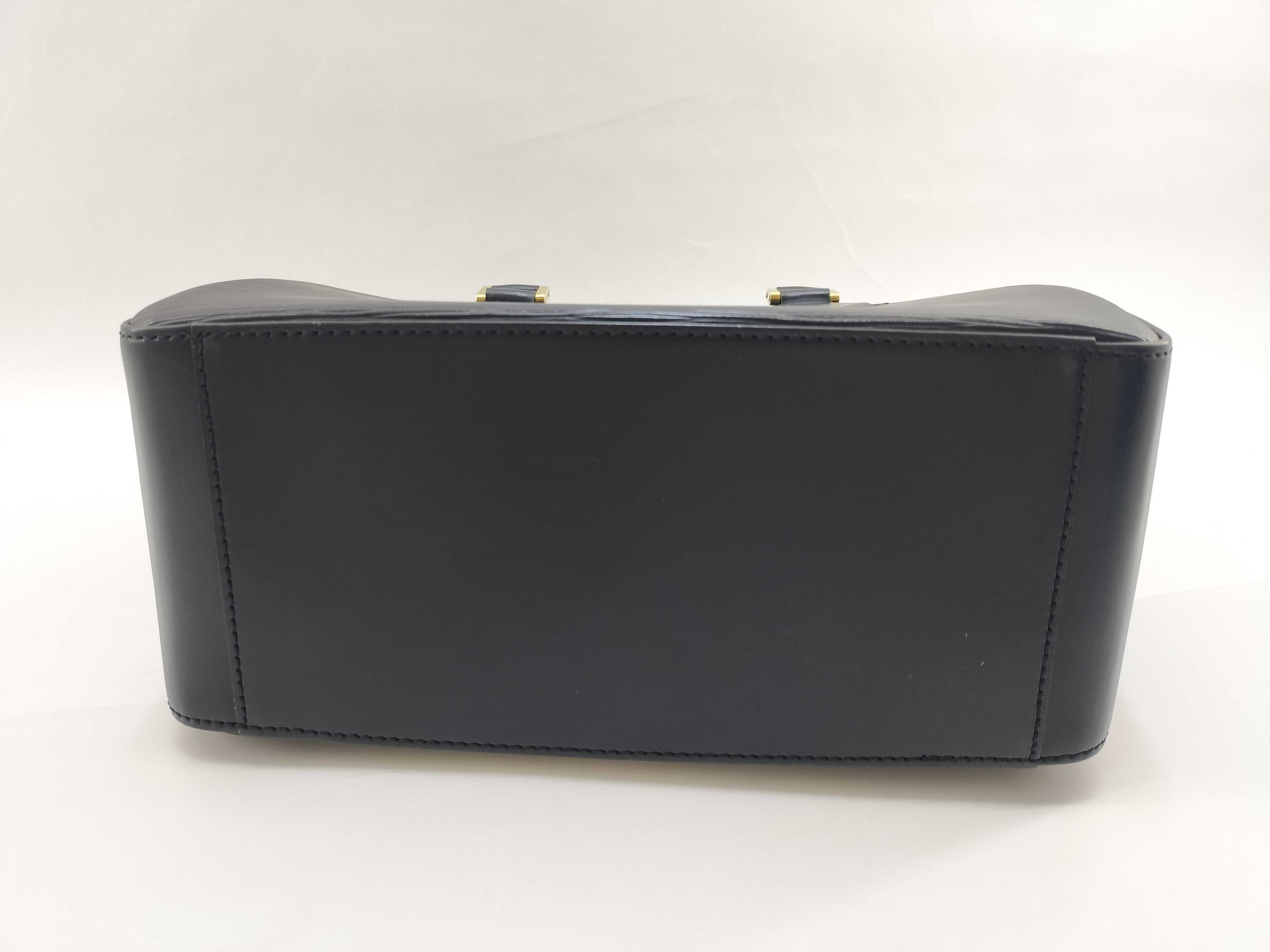 Epi Leather Sablon Black Handbag — view 4
