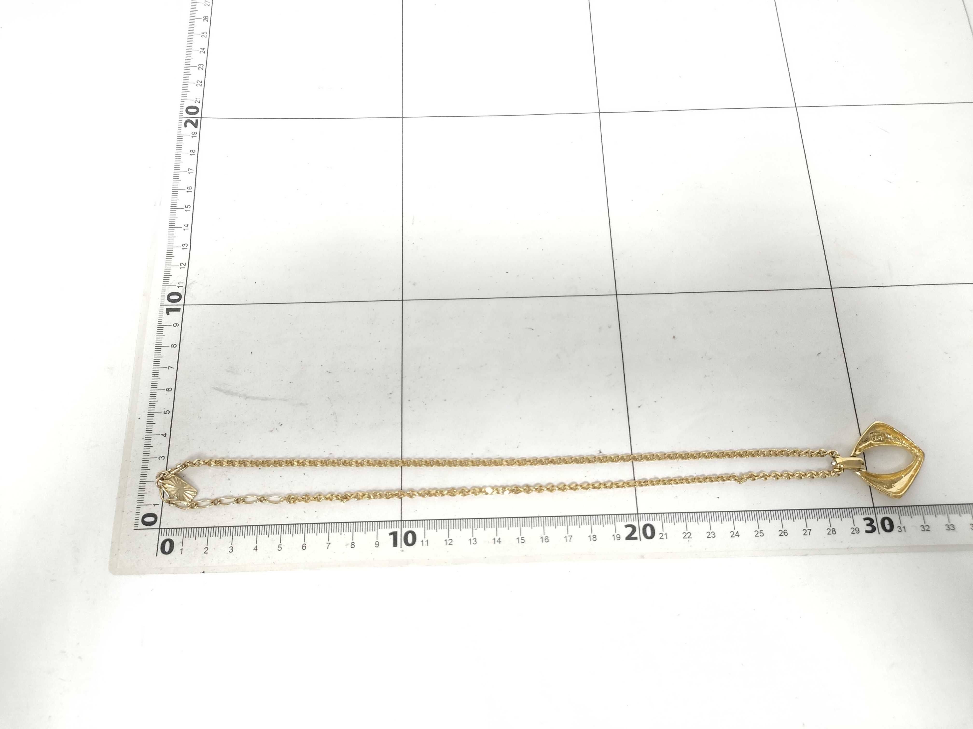 Stone Necklace Gold Necklace — view 7
