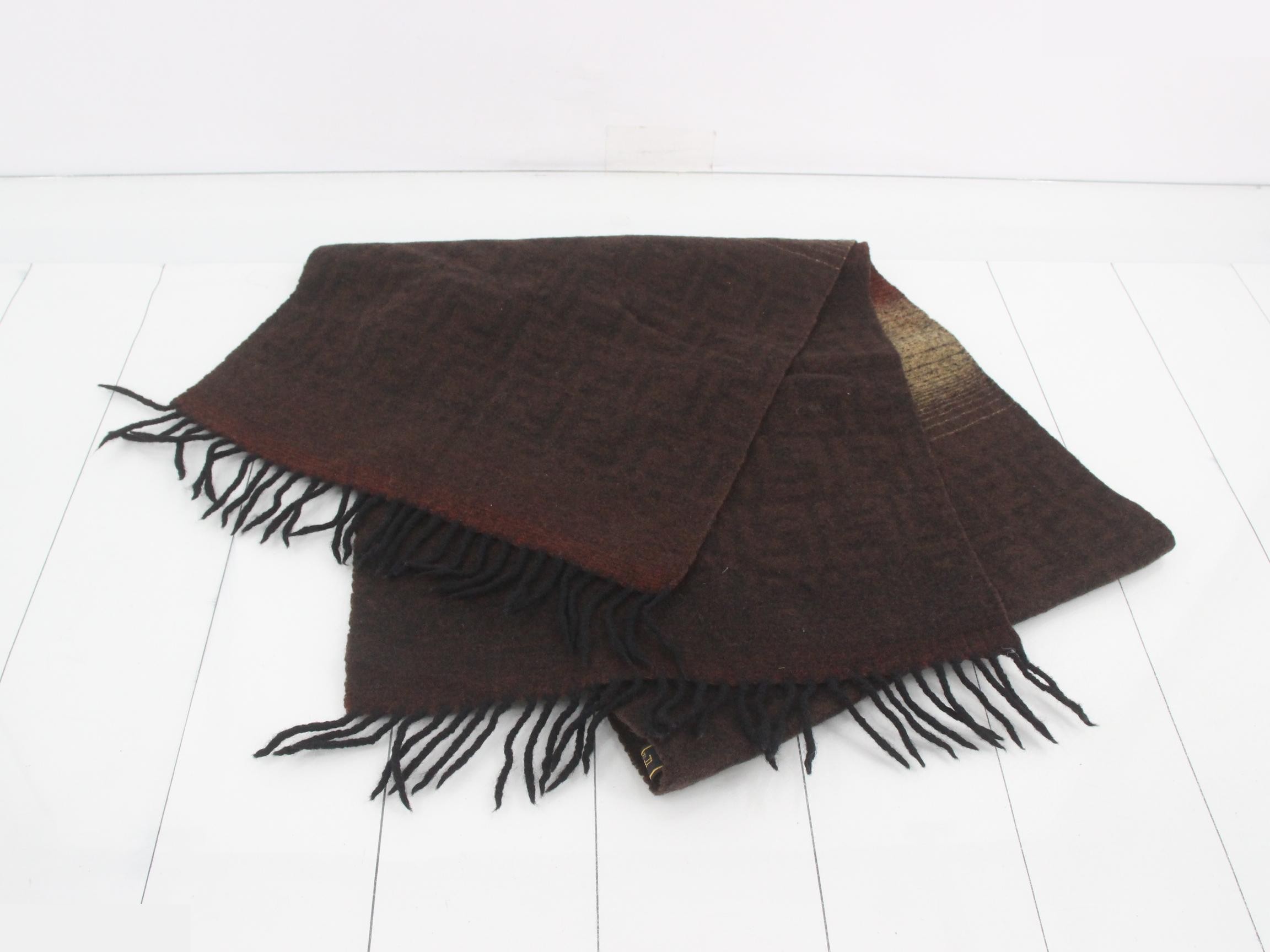 ZUCCA Gradient Scarf, Brown, Multi — view 2