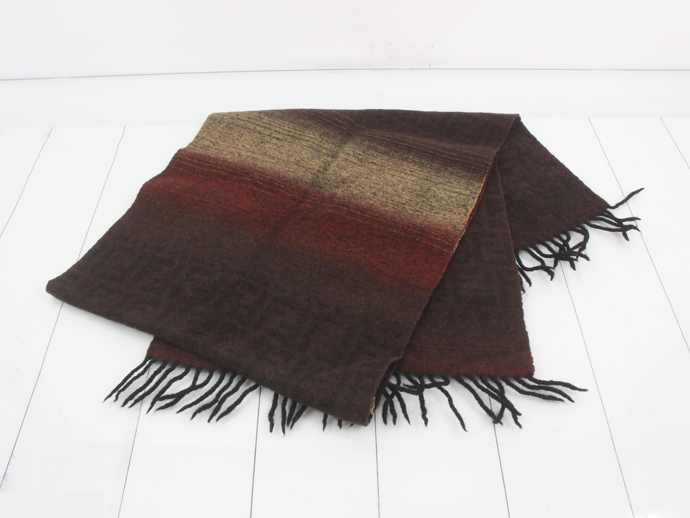 ZUCCA Gradient Scarf, Brown, Multi — view 3