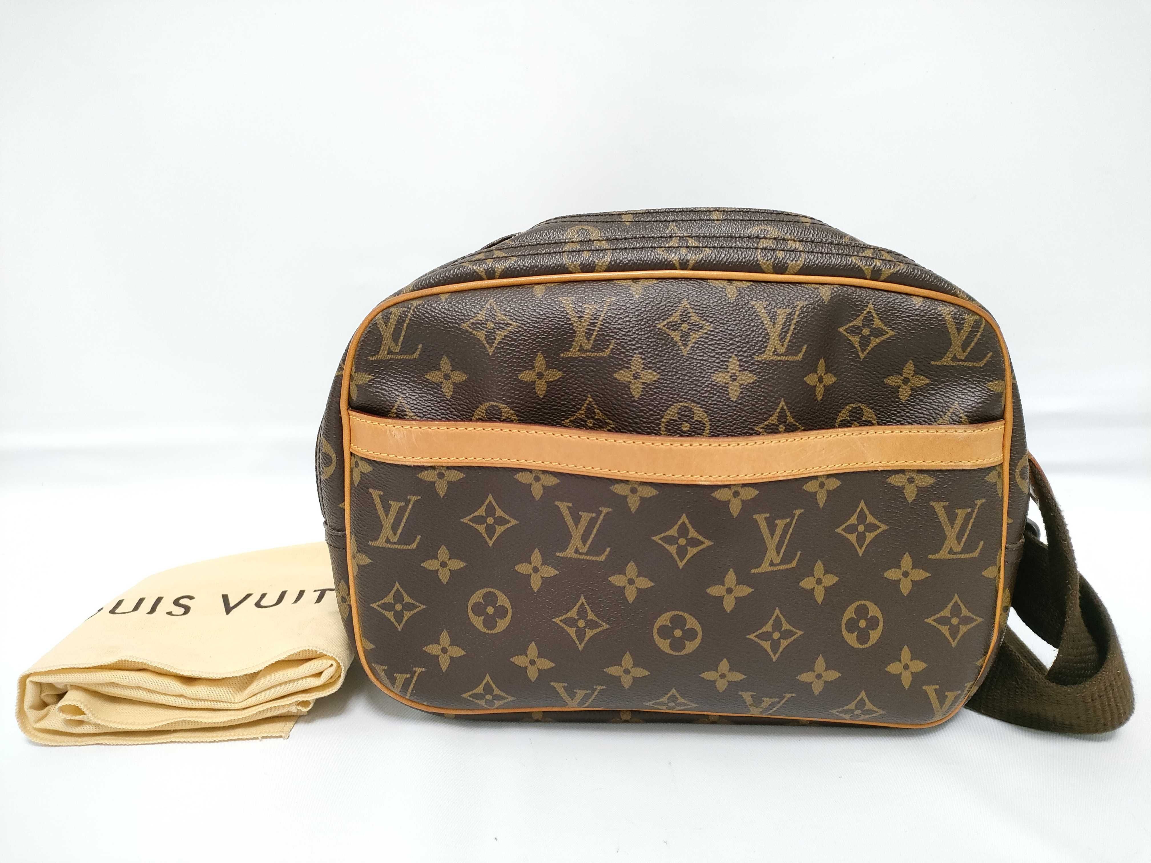 Monogram Reporter PM M45254 Brown SP0016 Shoulder Bag