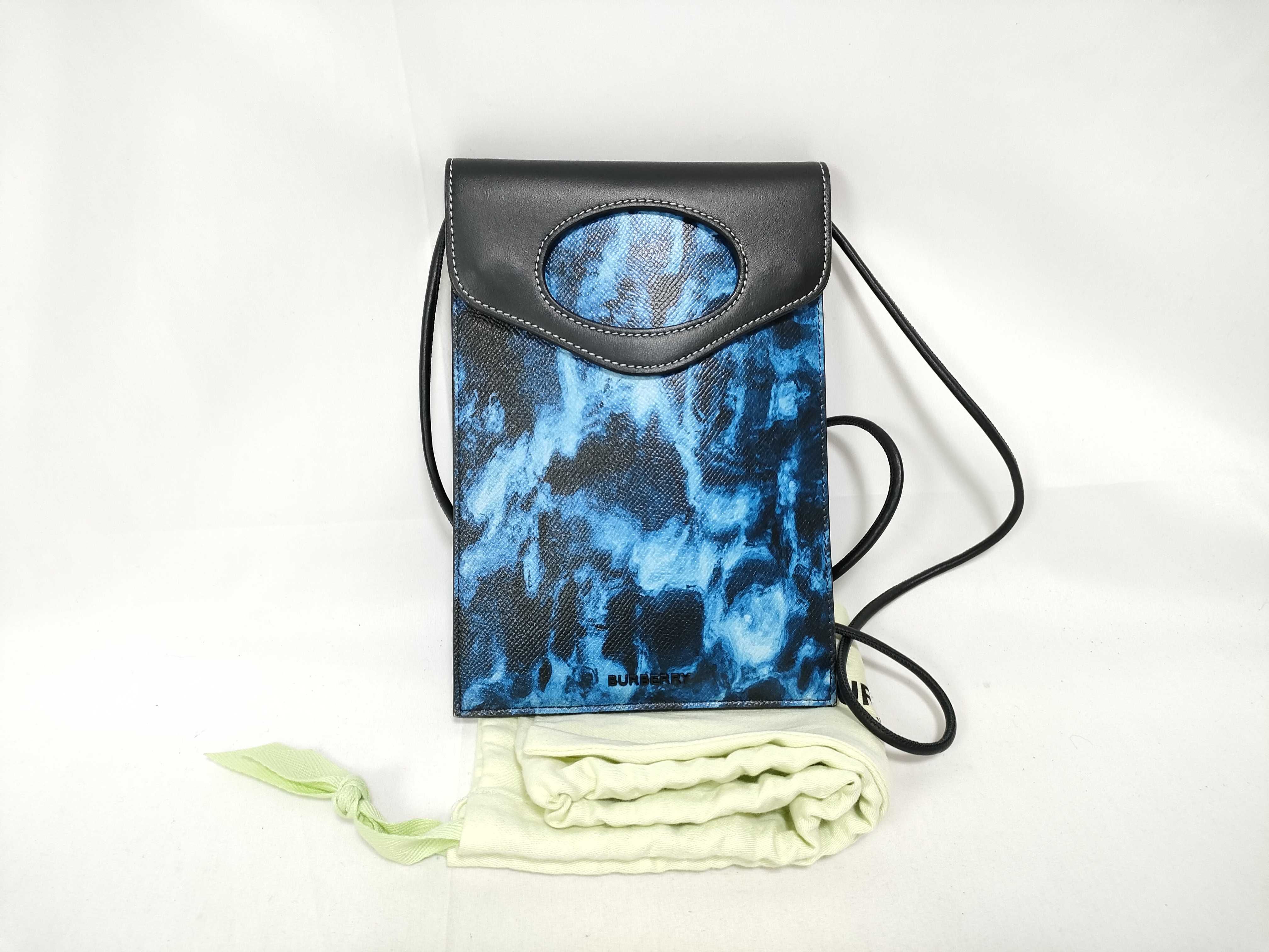 Shoulder Bag, Camouflage Blue