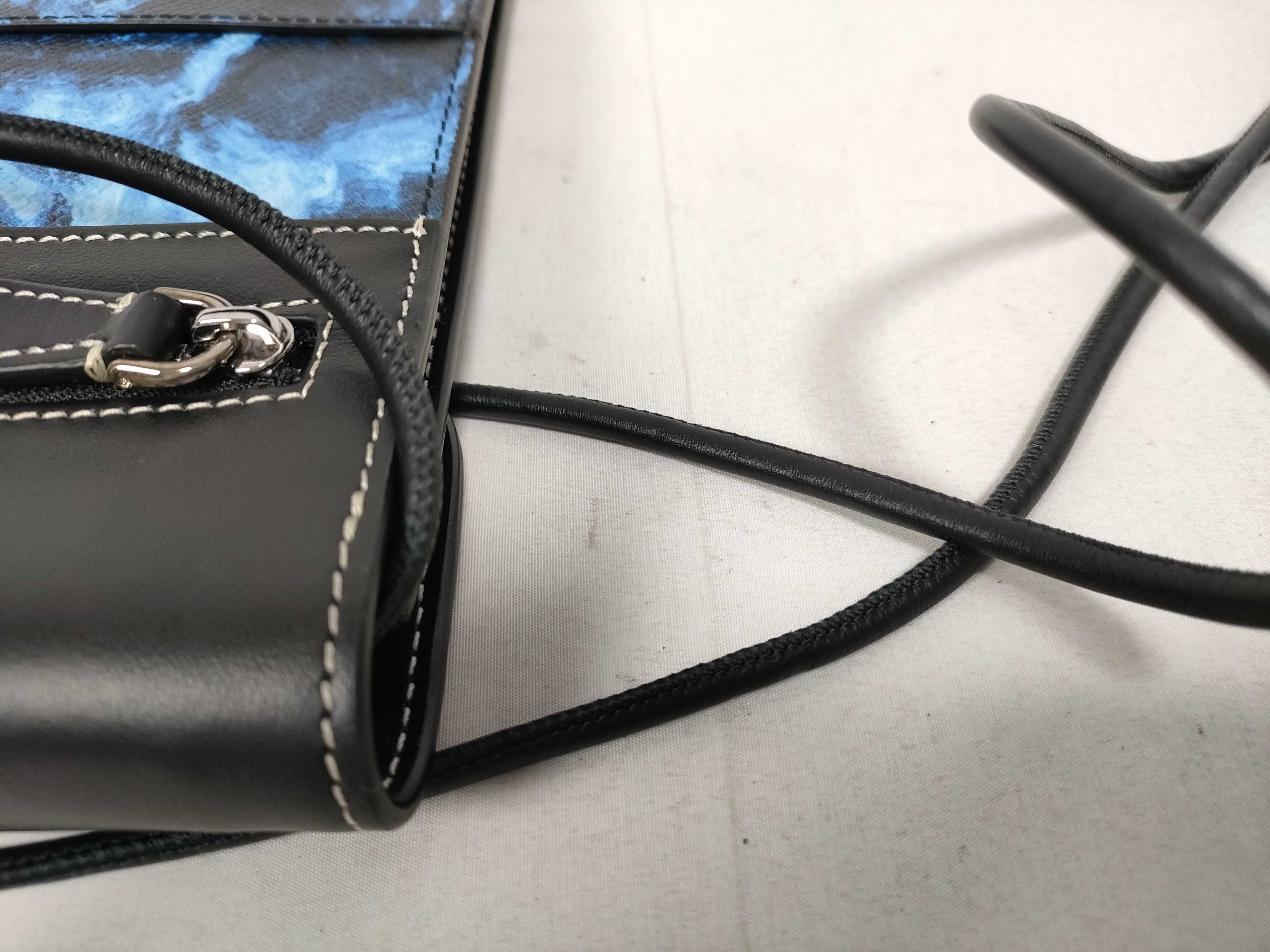 Shoulder Bag, Camouflage Blue — view 7