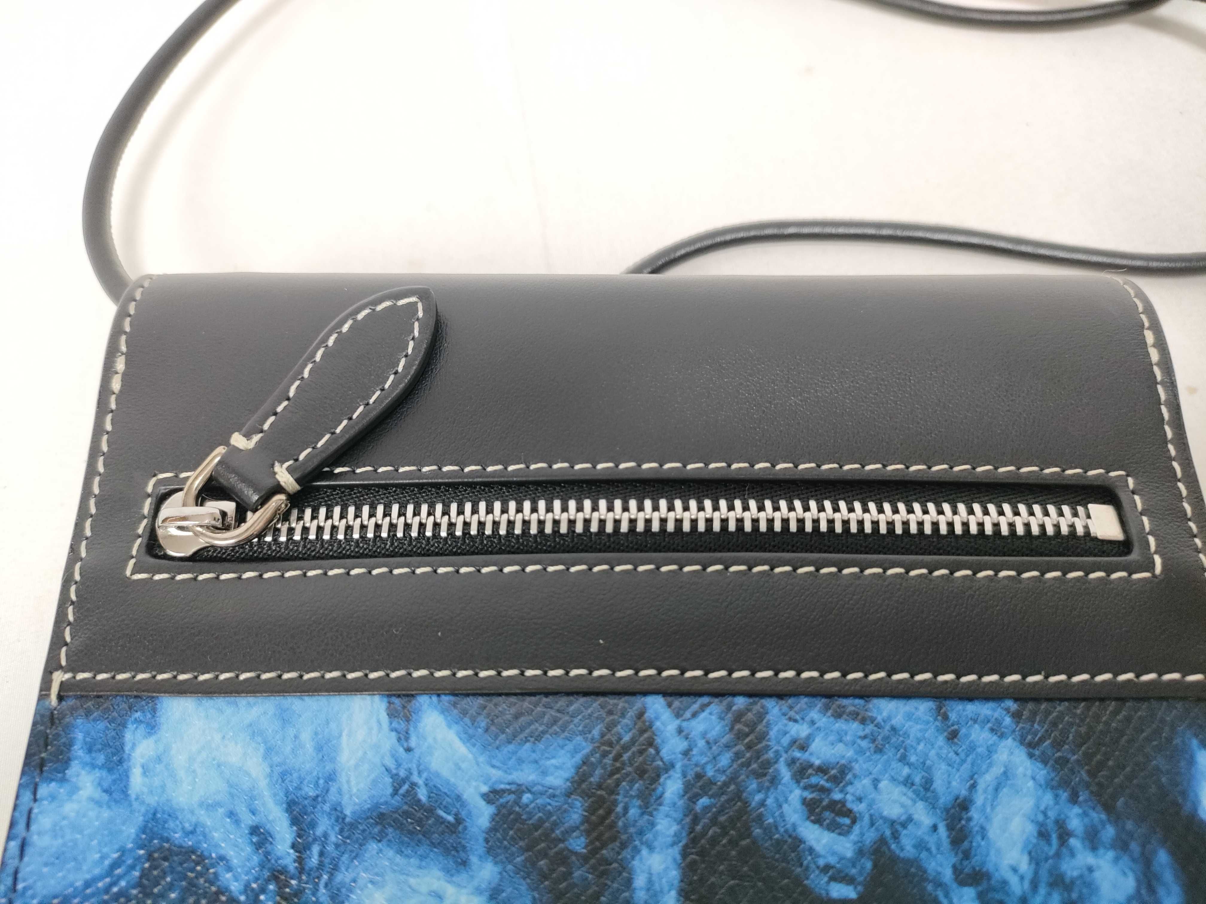 Shoulder Bag, Camouflage Blue — view 9