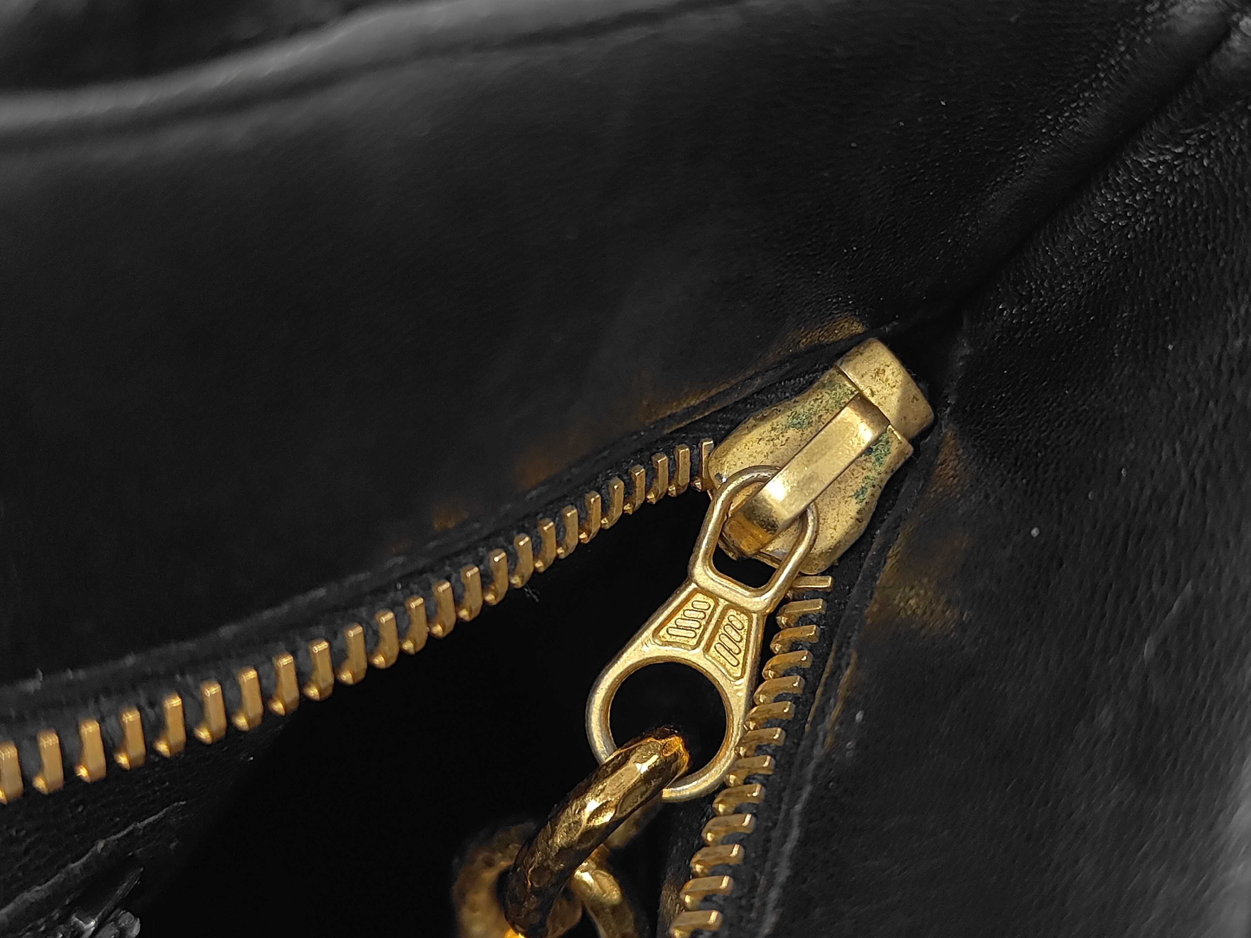 Lambskin Tote Bag (Reissue) - Black Lambskin Tote Bag — view 11